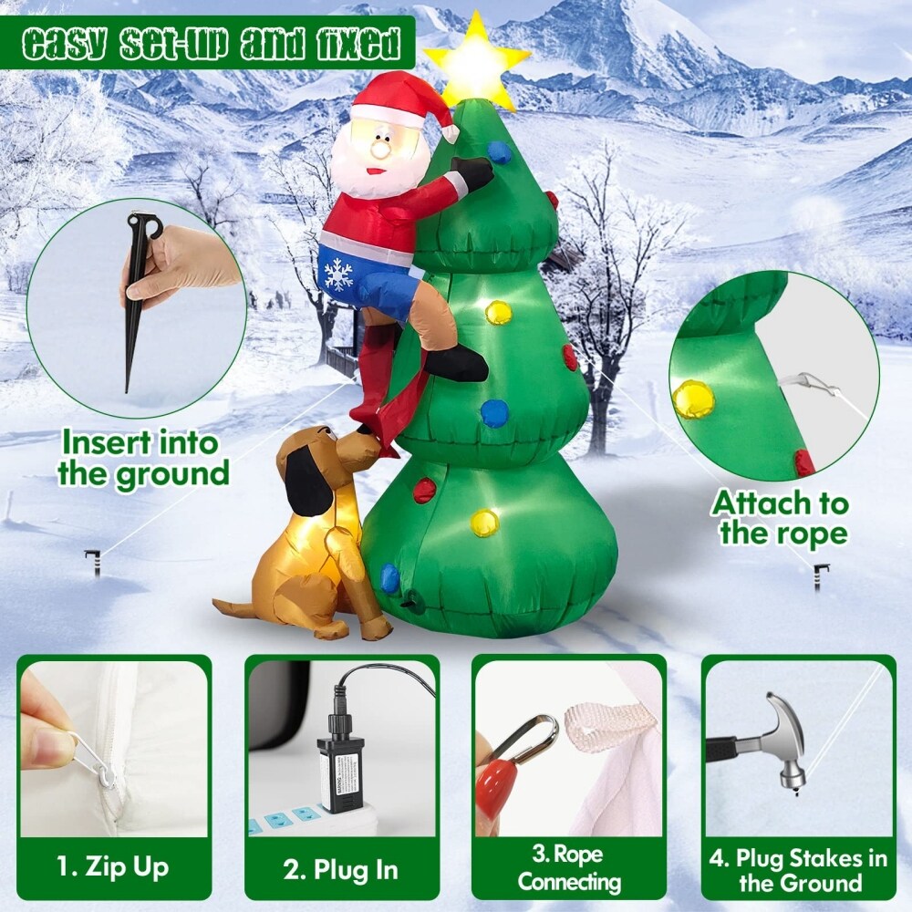 Danxilu C-TREE-002-6F Christmas-Inflatables - View #4
