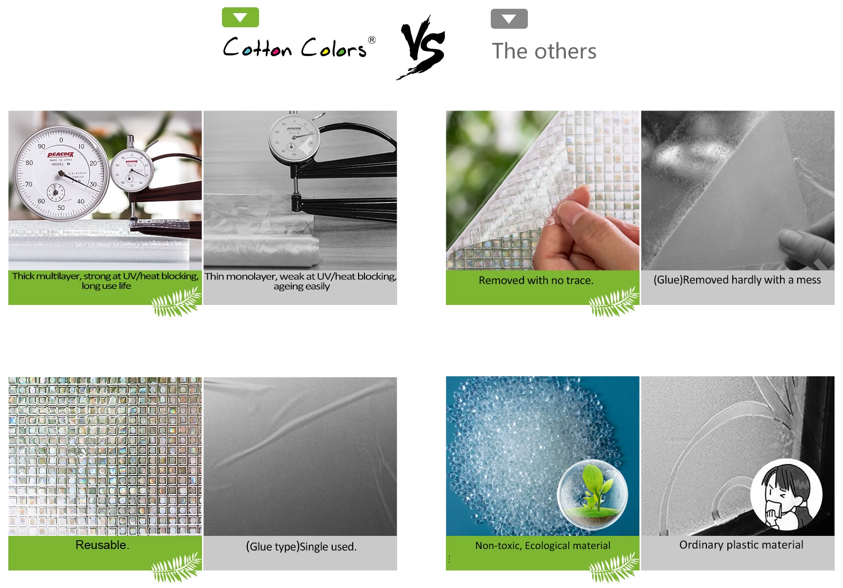 Cotton Colors CT004 Window-Film - View #7
