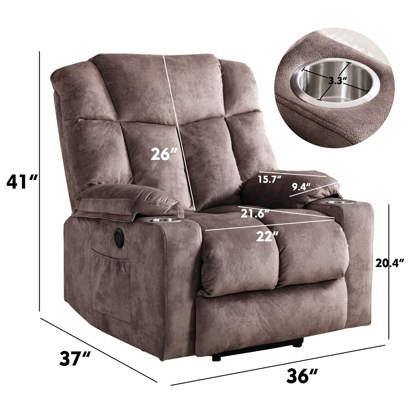Canmov CD0160AF21D-D040 recliners - View #5