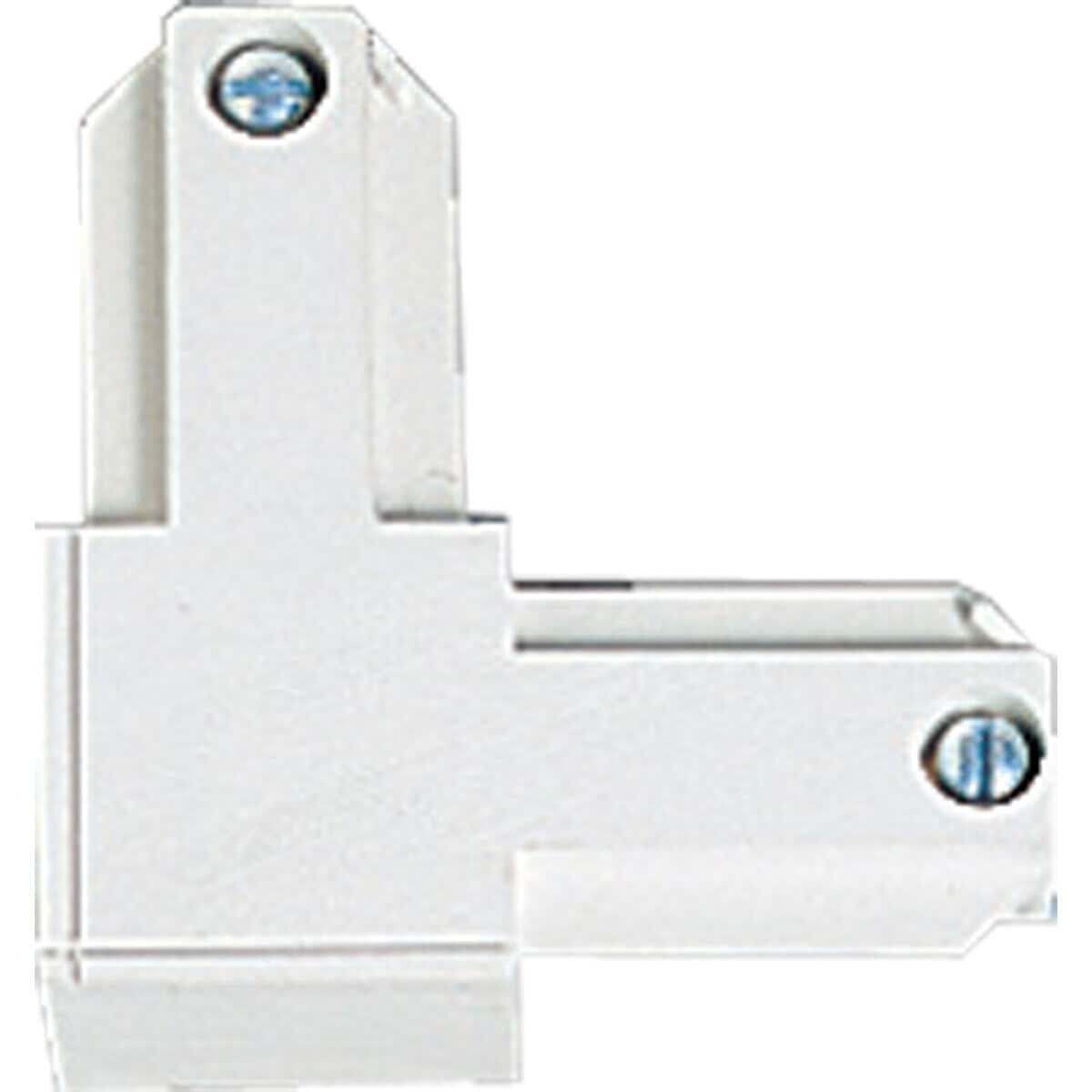 Progress Lighting P9116-8928 3-1/4-in White Mixed material Linear 90-degree connector