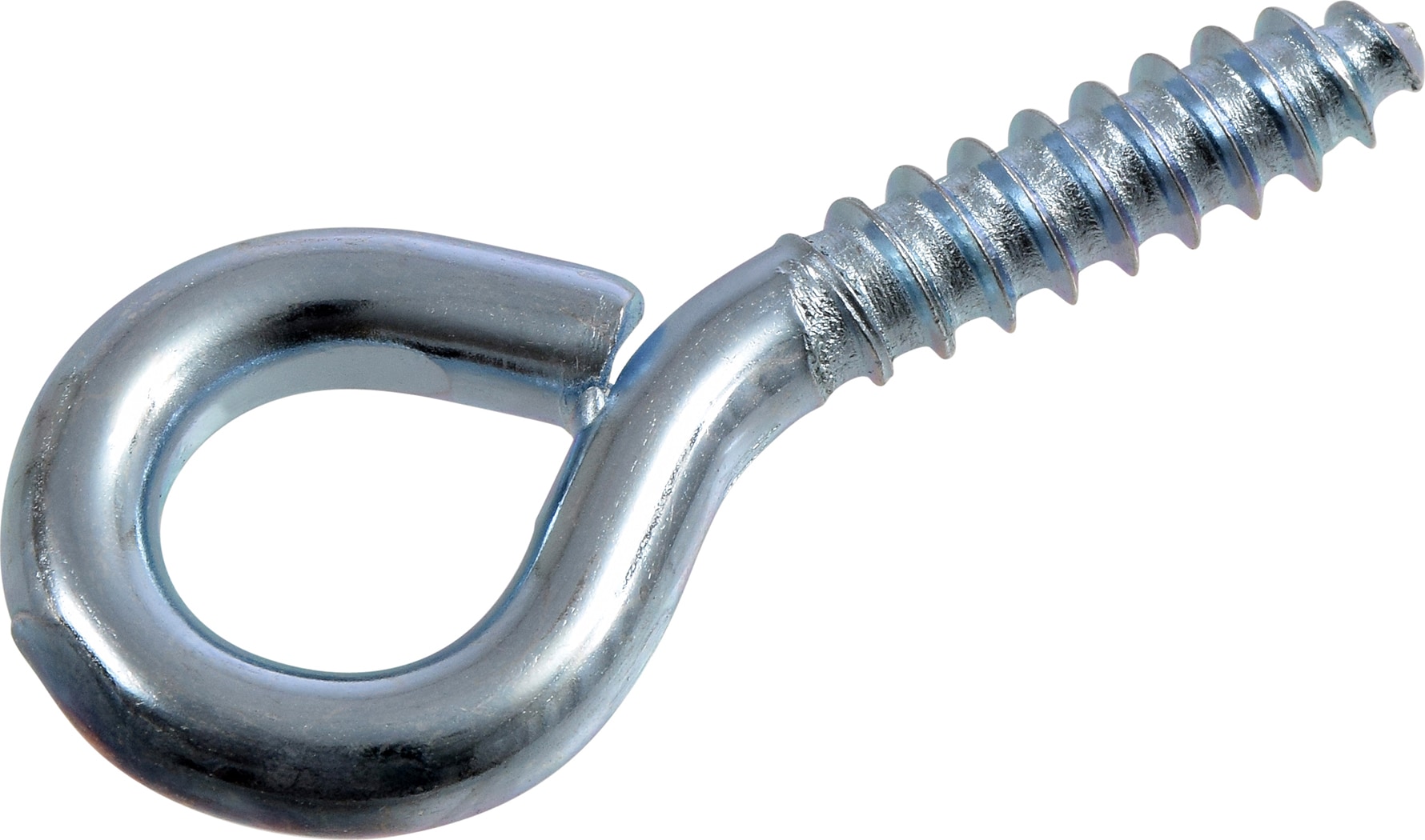 DuraSteel 0.125-in Black Steel Screw Eye Hook in the Hooks
