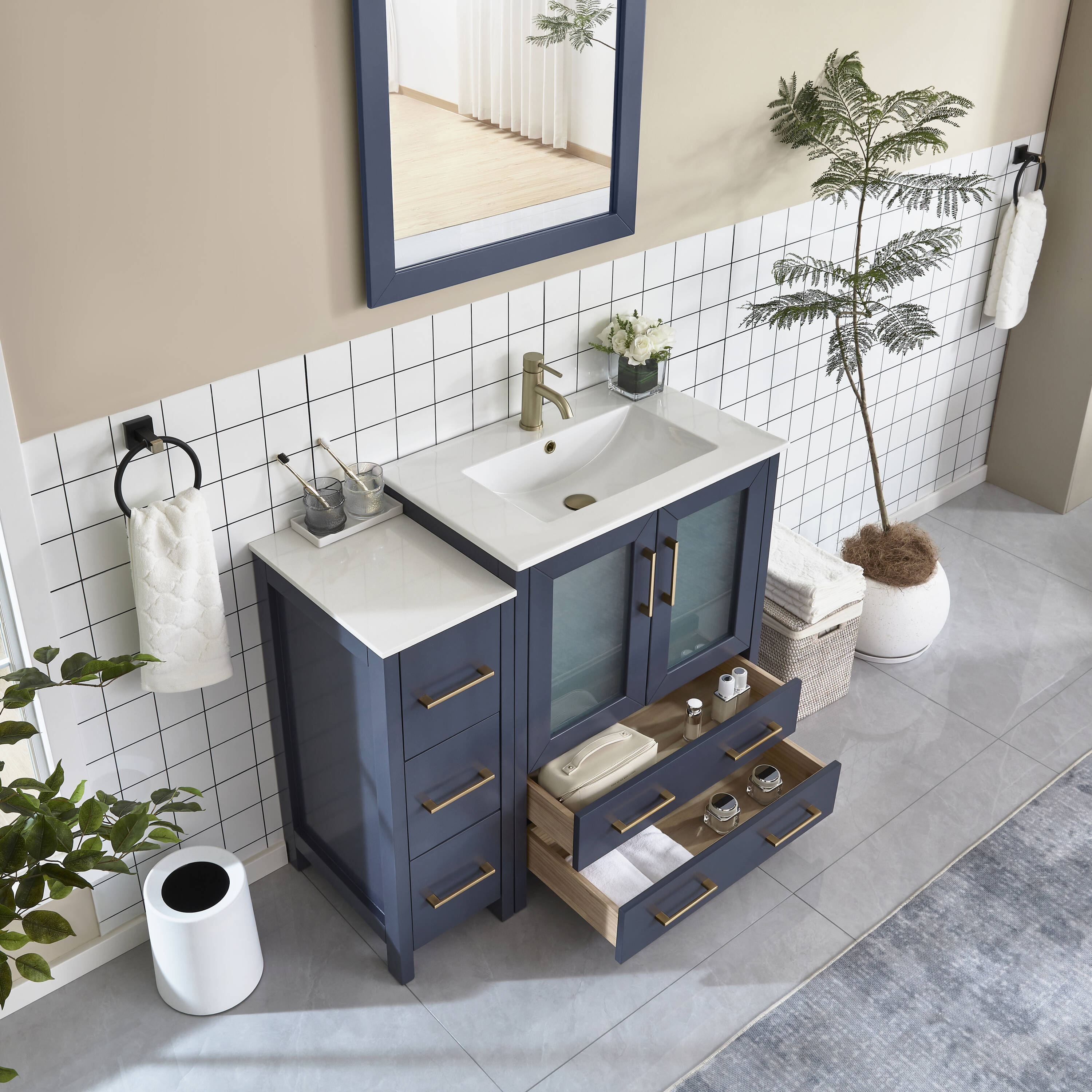 Vanity Art VA3030-42B Bath-Vanity-Combo - View #4