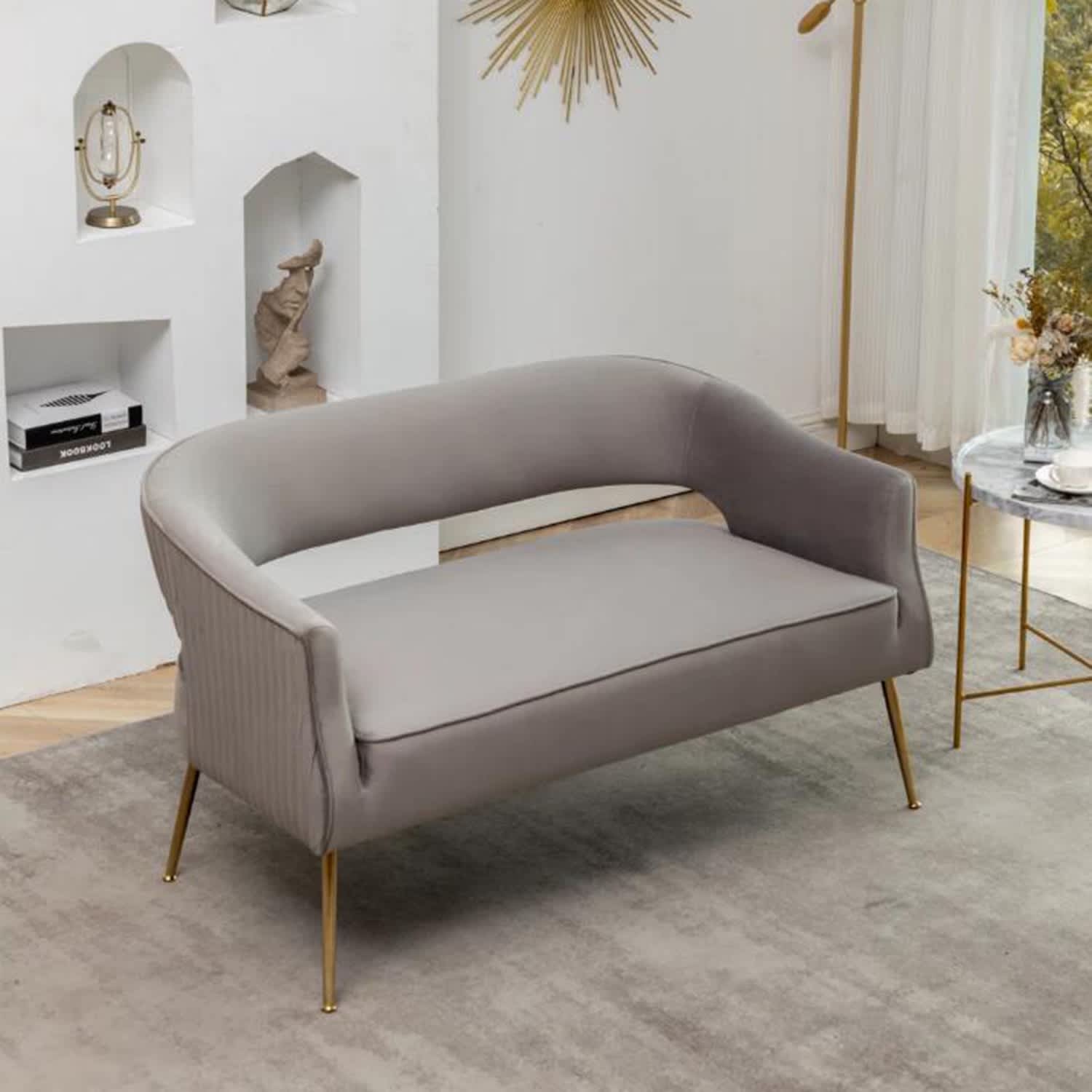 SEYNAR XY543-GREY Sofas-Loveseats - View #5