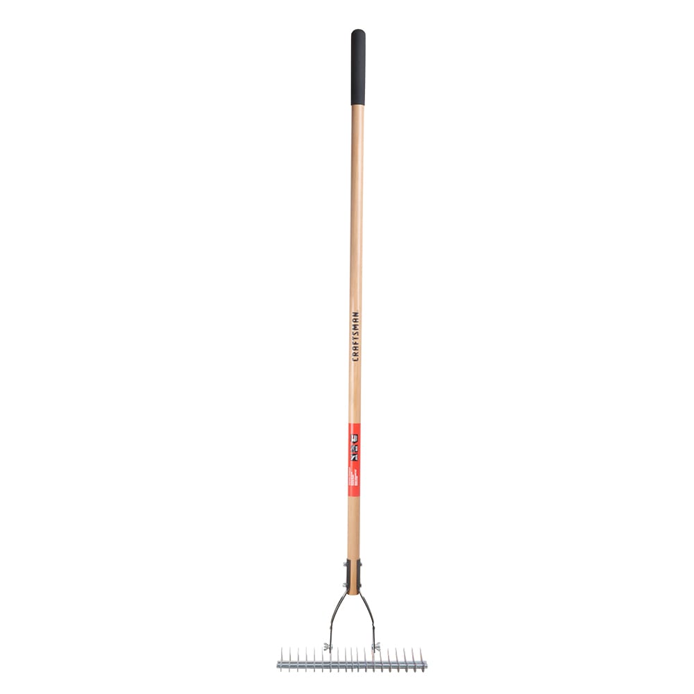 CRAFTSMAN CMXMLTP35317 54 L Wood -Handle Steel Garden Rake