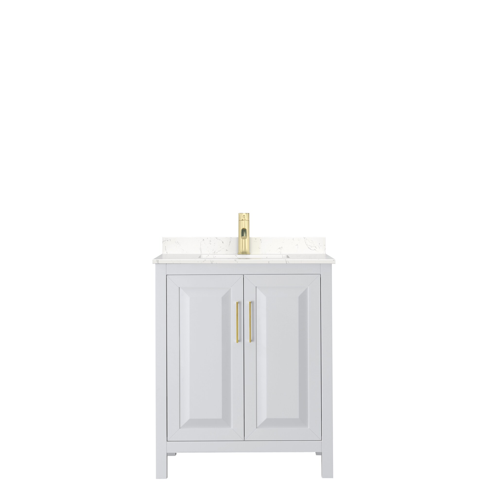 Wyndham Collection WCV252530SWGC2UNSMXX Bath-Vanity-Combo - View #3