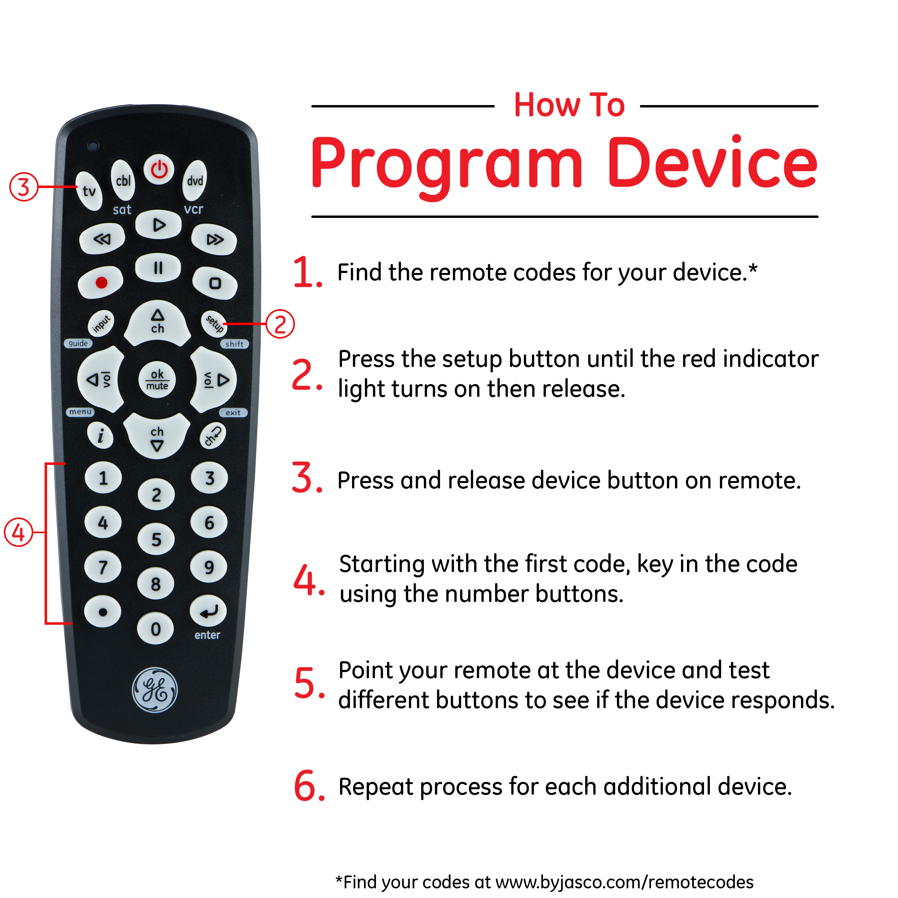 GE 24991 Multimedia-Remote-Controls - View #4
