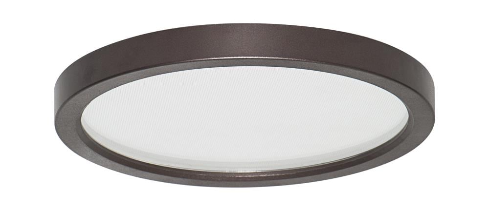 Amax Lighting LED-SM7DL/BZ M/A 1 -Light 7-in Oil rubbed Bronze Indoor/Outdoor Integrated LED Flush Mount Light ENERGY STAR Certified