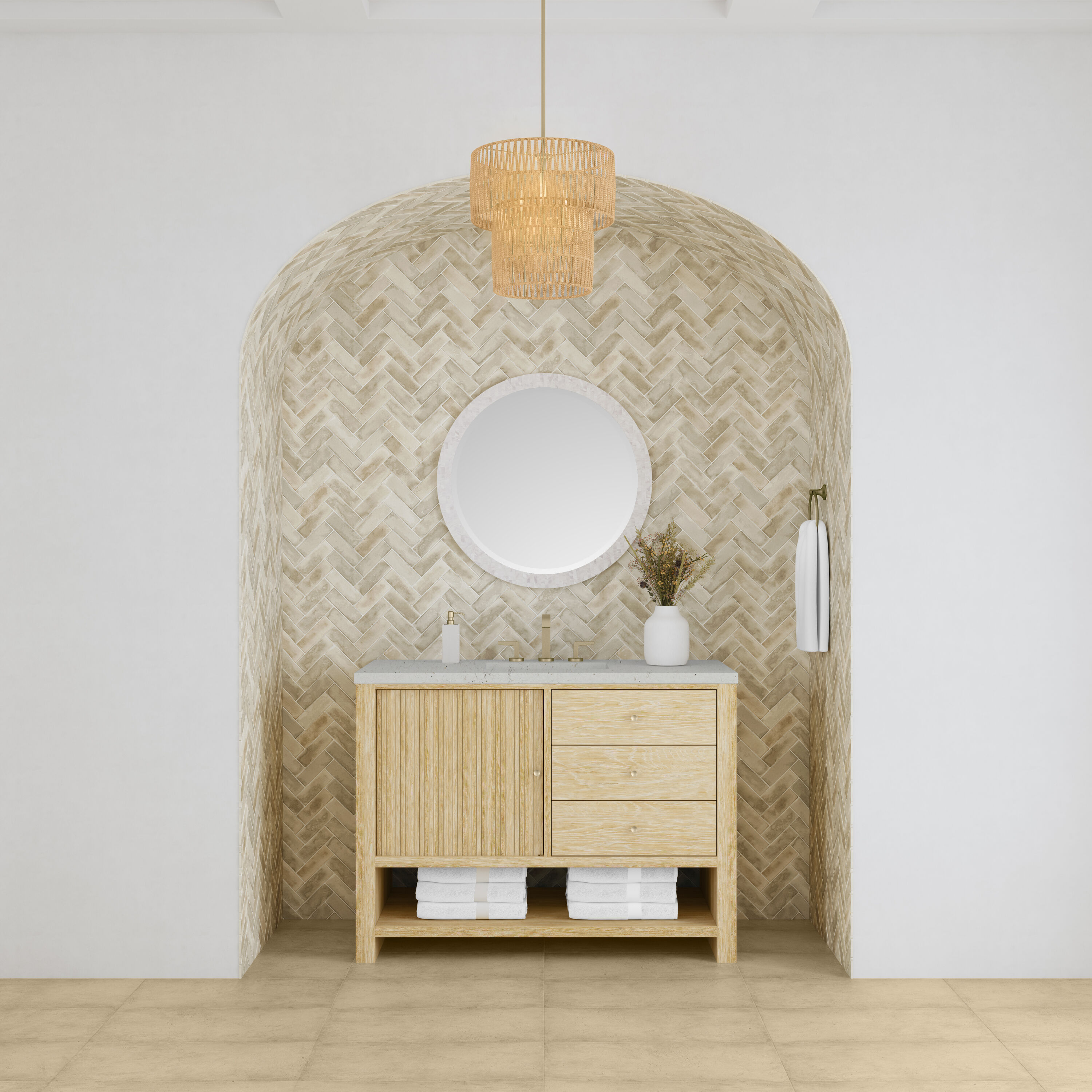 James Martin Vanities D404-V48-SWO-3LDL Bath-Vanity-Combo - View #2