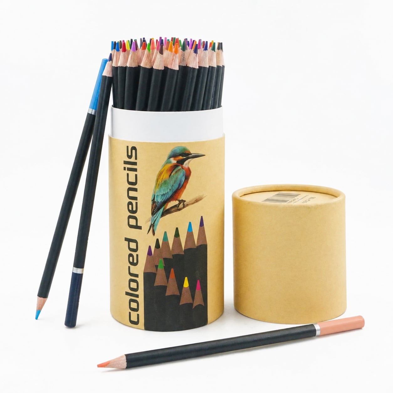 Linder Group Inc Colored Pencils Set 72 Colors Oil Based Core Professional Art Supplies for Adult Coloring Books Artists Beginners Teens Drawing Case