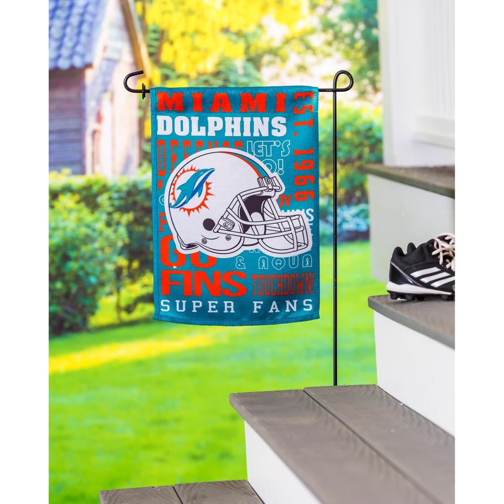 Garden Flag: Miami Dolphins