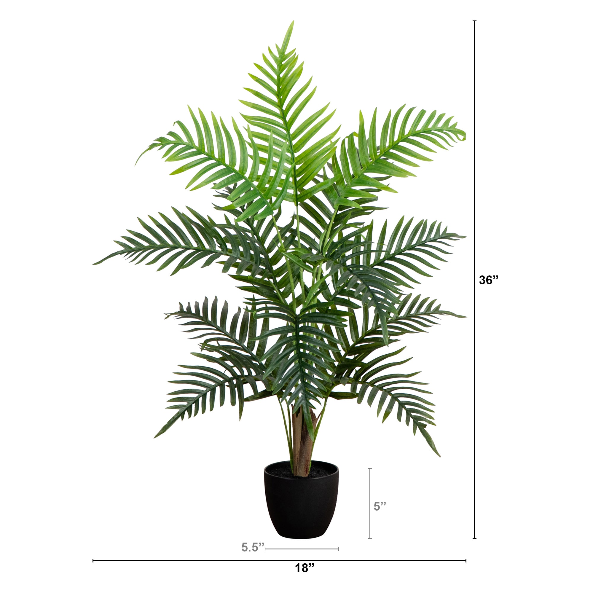Nearly Natural T4989 Artificial-Plants-Trees - View #2