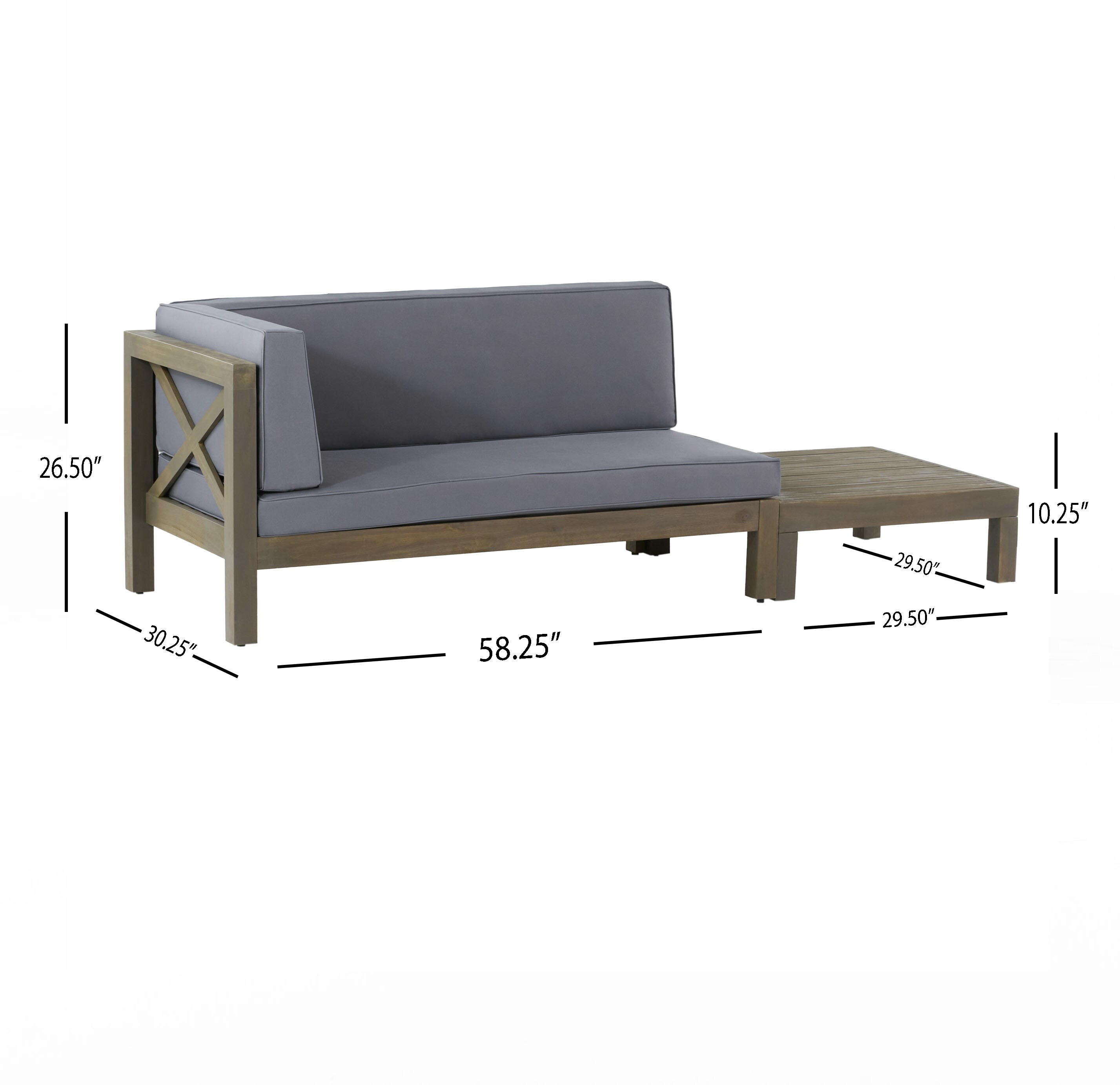 Christopher Knight Home 316583 Patio-Sofas-Daybeds - View #3