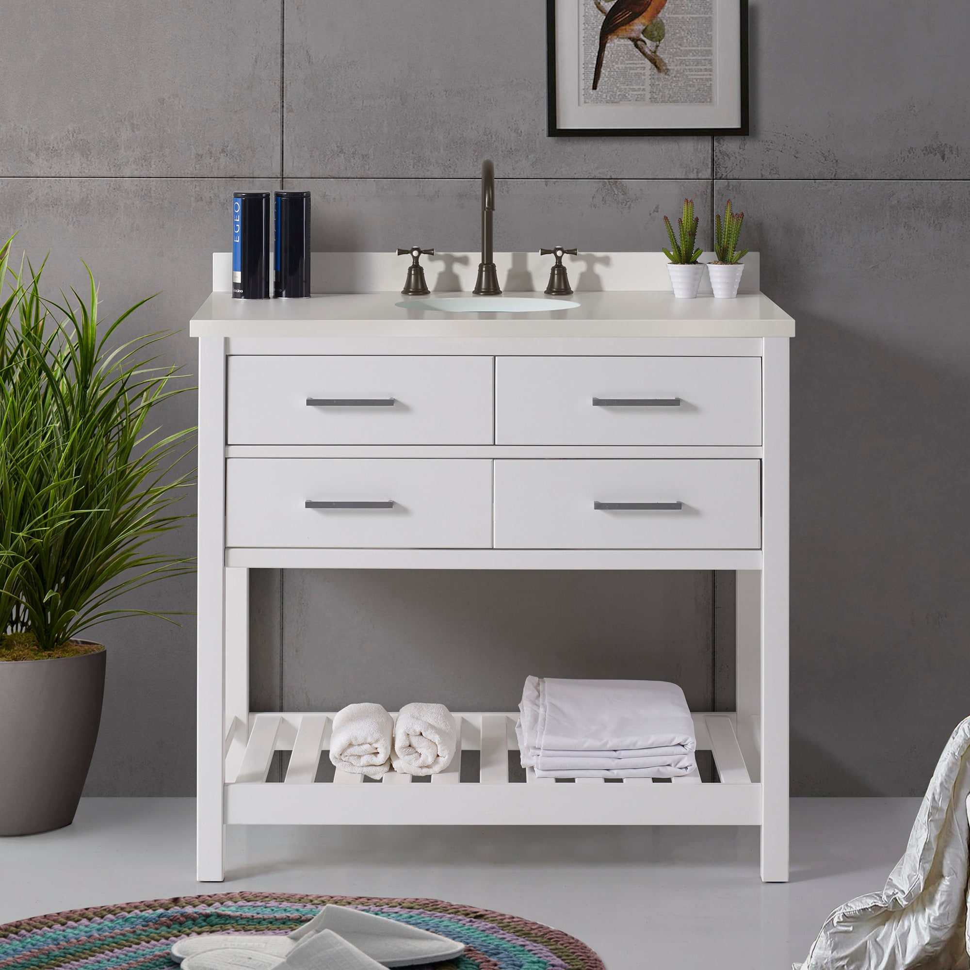 Alaterre Furniture AVAN36WHCC vanities - View #8
