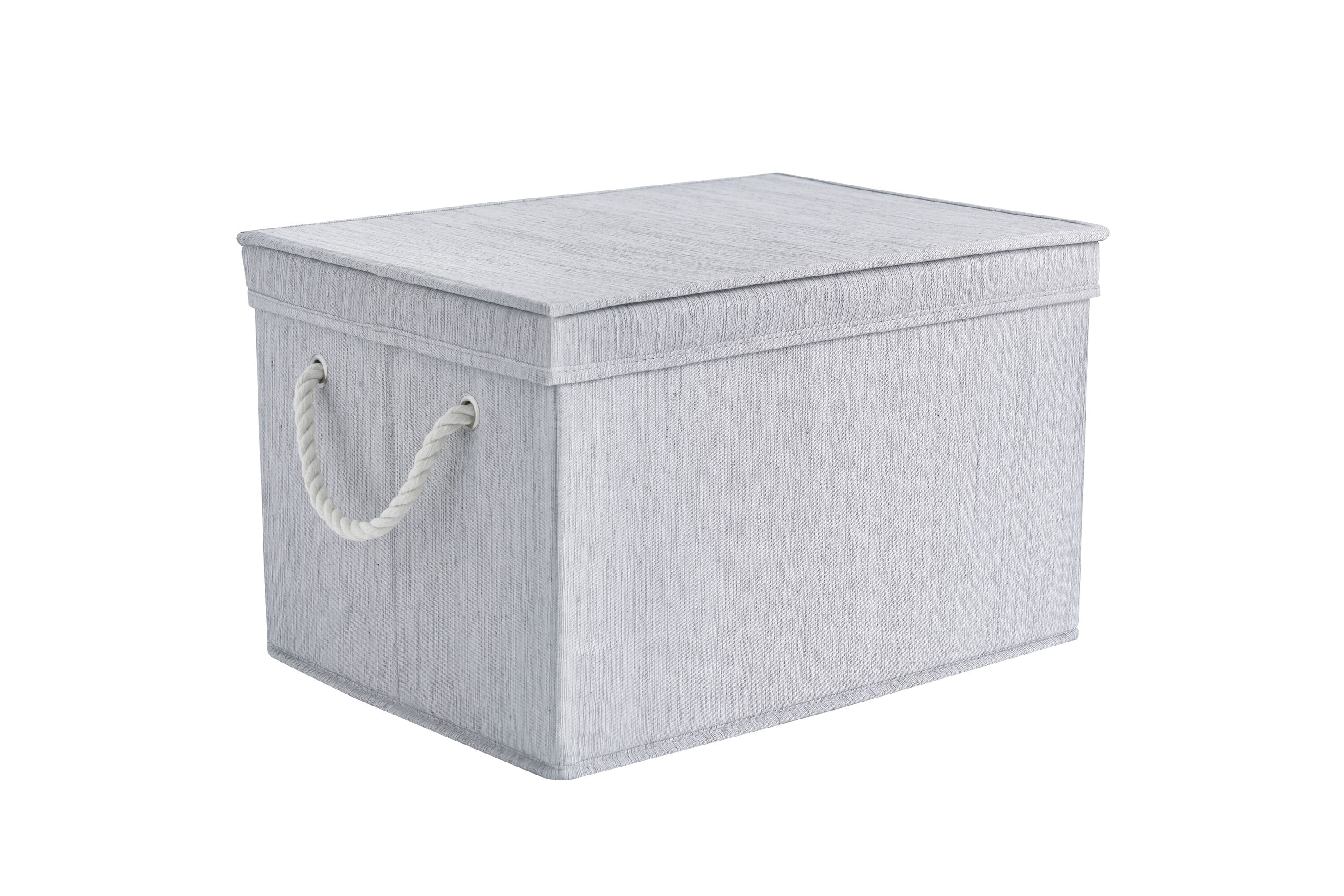 we think storage 12-in W x 6.5-in H x 30-in D Grey Polyester