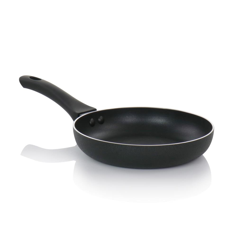 Oster Allston 11 Round Pancake Pan Tawa - Black - Nonstick - Black Heat  Resistant Handle 