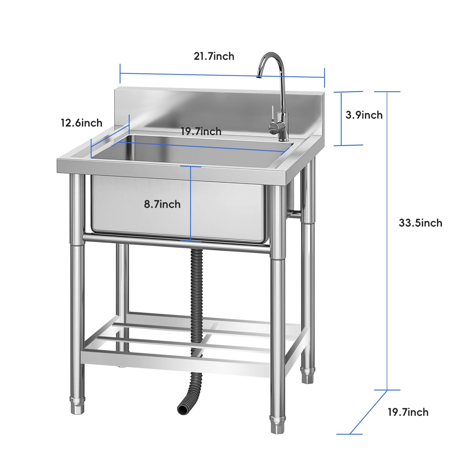 GarveeLife FLYPHO138KYMQP Laundry-Tubs-Utility-Sinks - View #4
