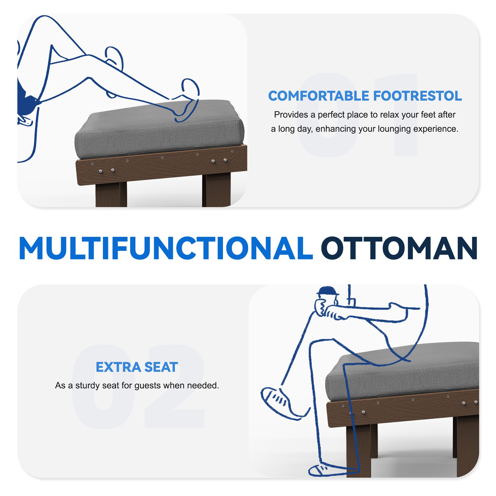 VOUA ZQWYDJ-BR Patio-Chairs - View #7