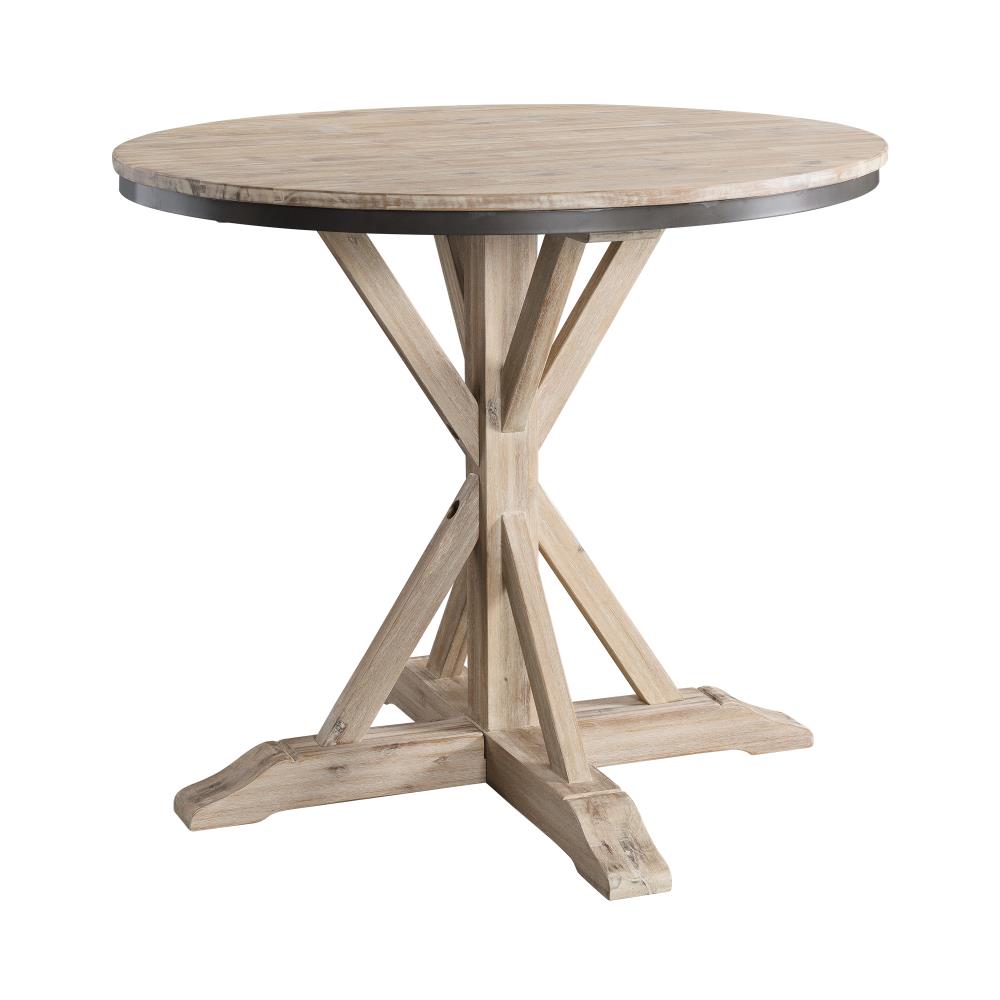 Picket House Furnishings Keaton Beach Round Transitional Counter Table ...