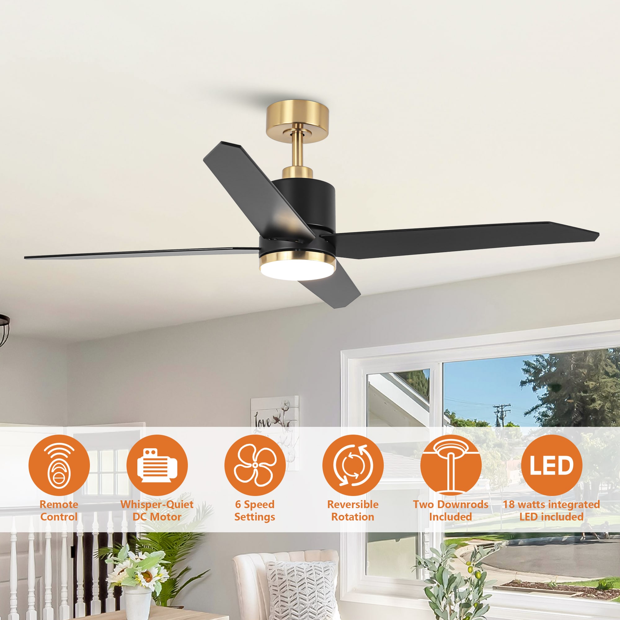 Parrot Uncle F6371110V Ceiling-Fans - View #6