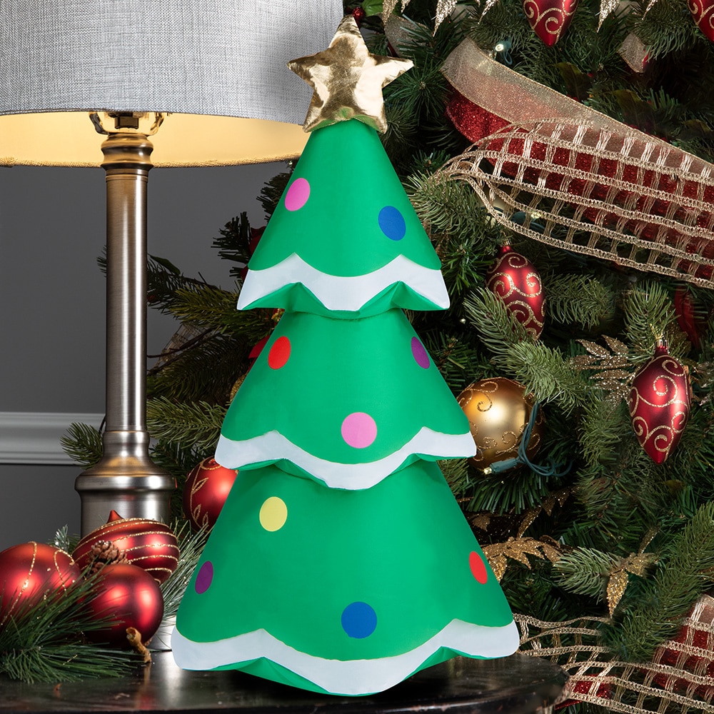 Holiday Living 1.8-ft Christmas Tree(s) Christmas Inflatable in the ...