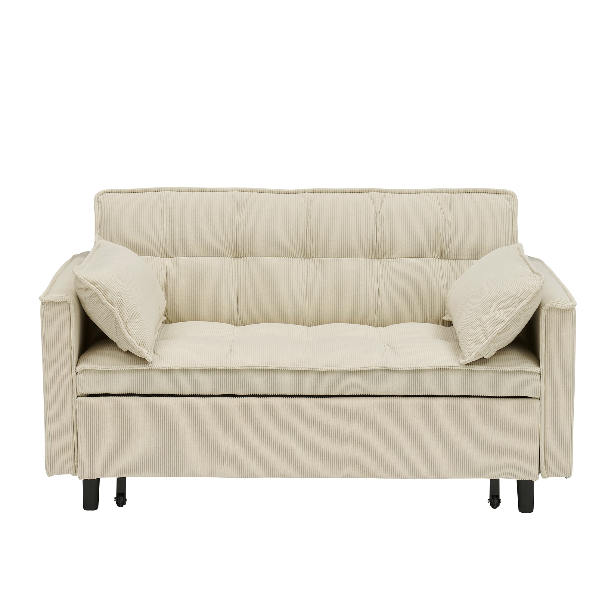 Bybafun YC5200070 Beige Contemporary/Modern Polyester Sofa bed