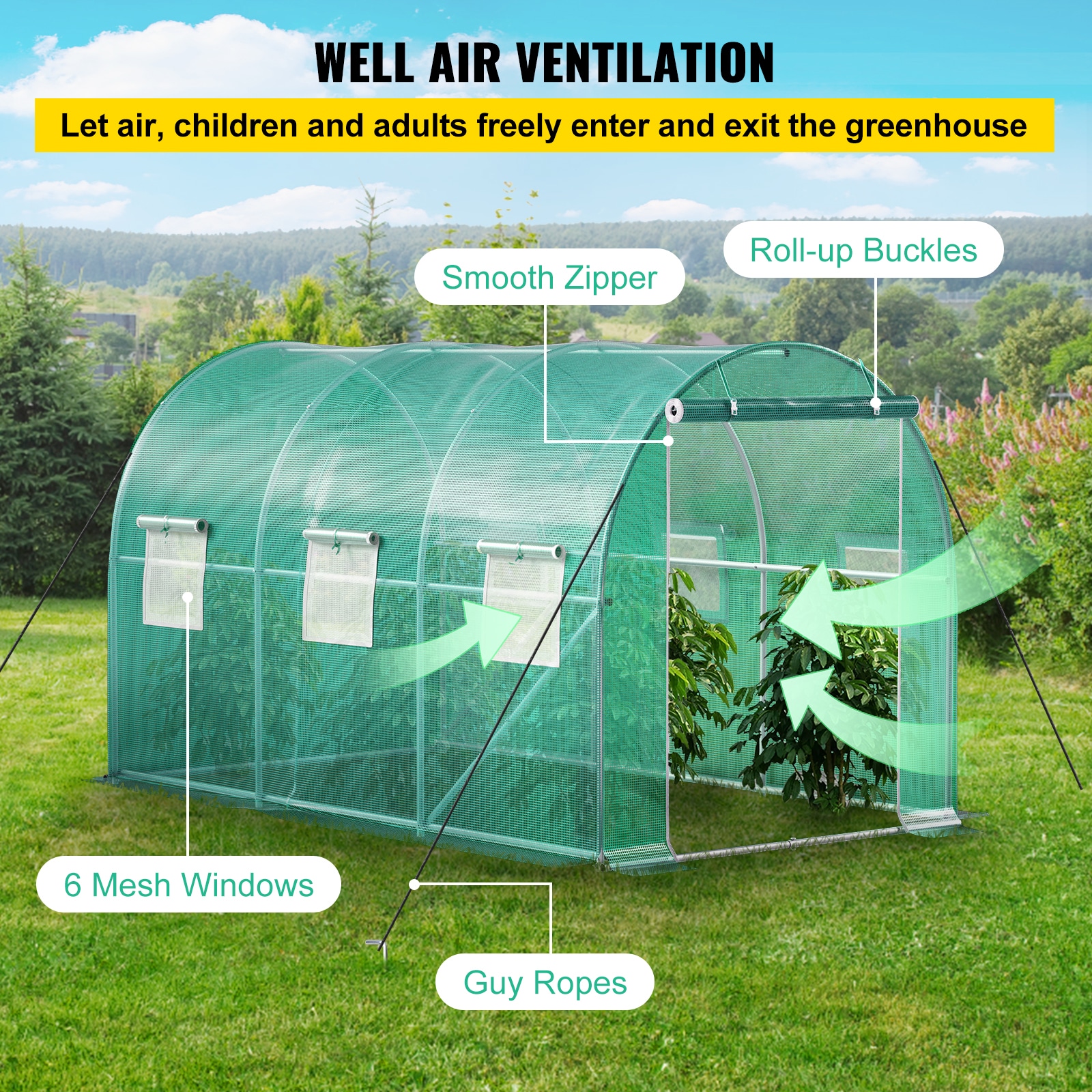 VEVOR SCYDSDWSL12701693V0 greenhouses - View #5