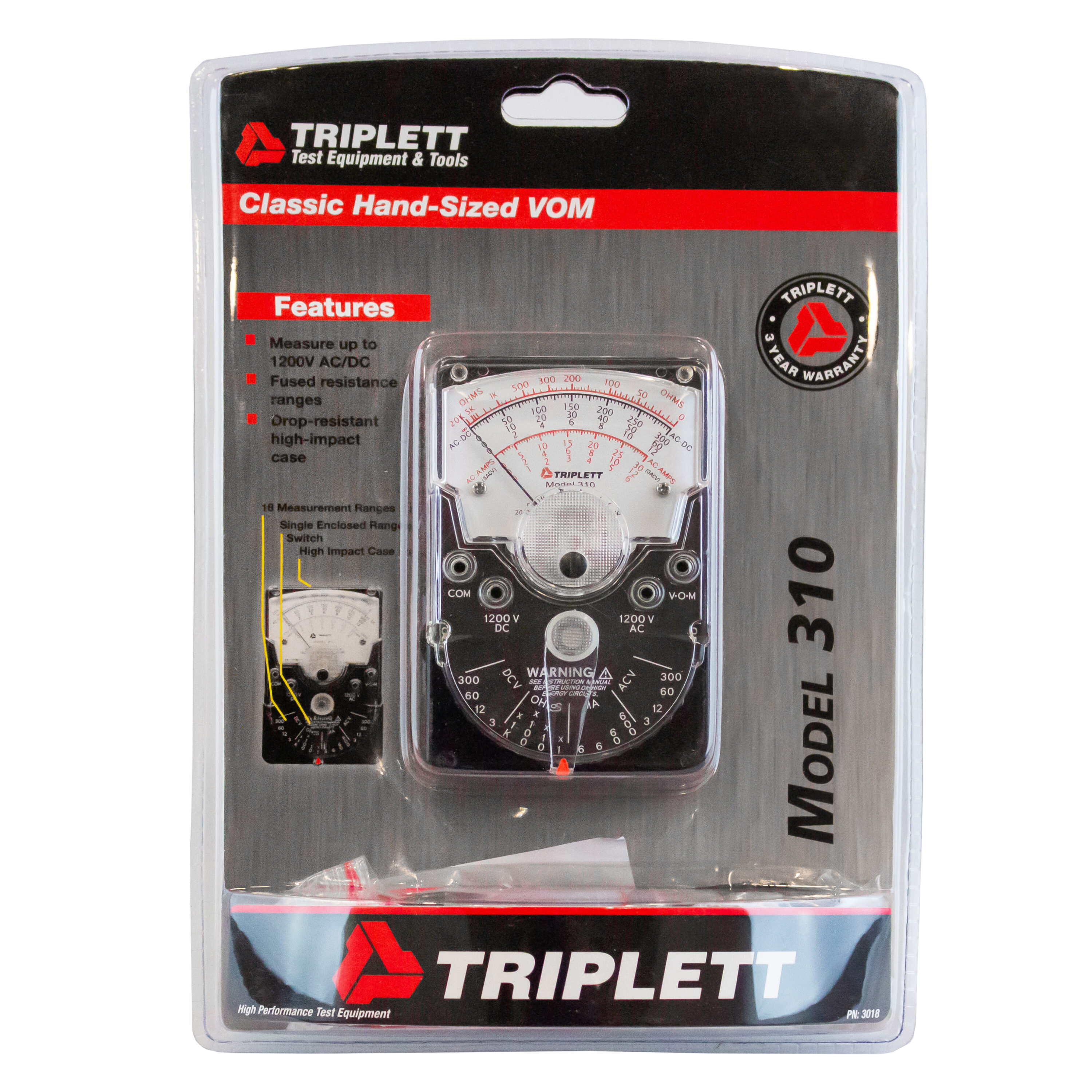 TRIPLETT 3018-NIST Specialty-Meters - View #5