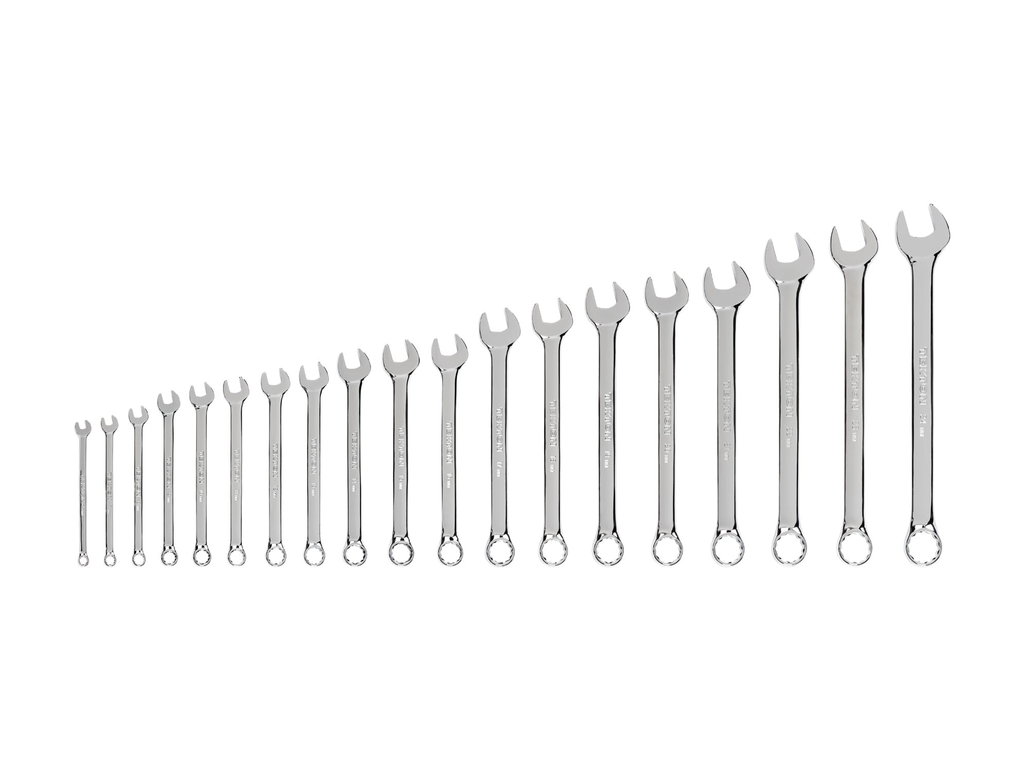 TEKTON WCB90205 19 -Piece Set 12-point Metric Standard Combination Wrench (no case)
