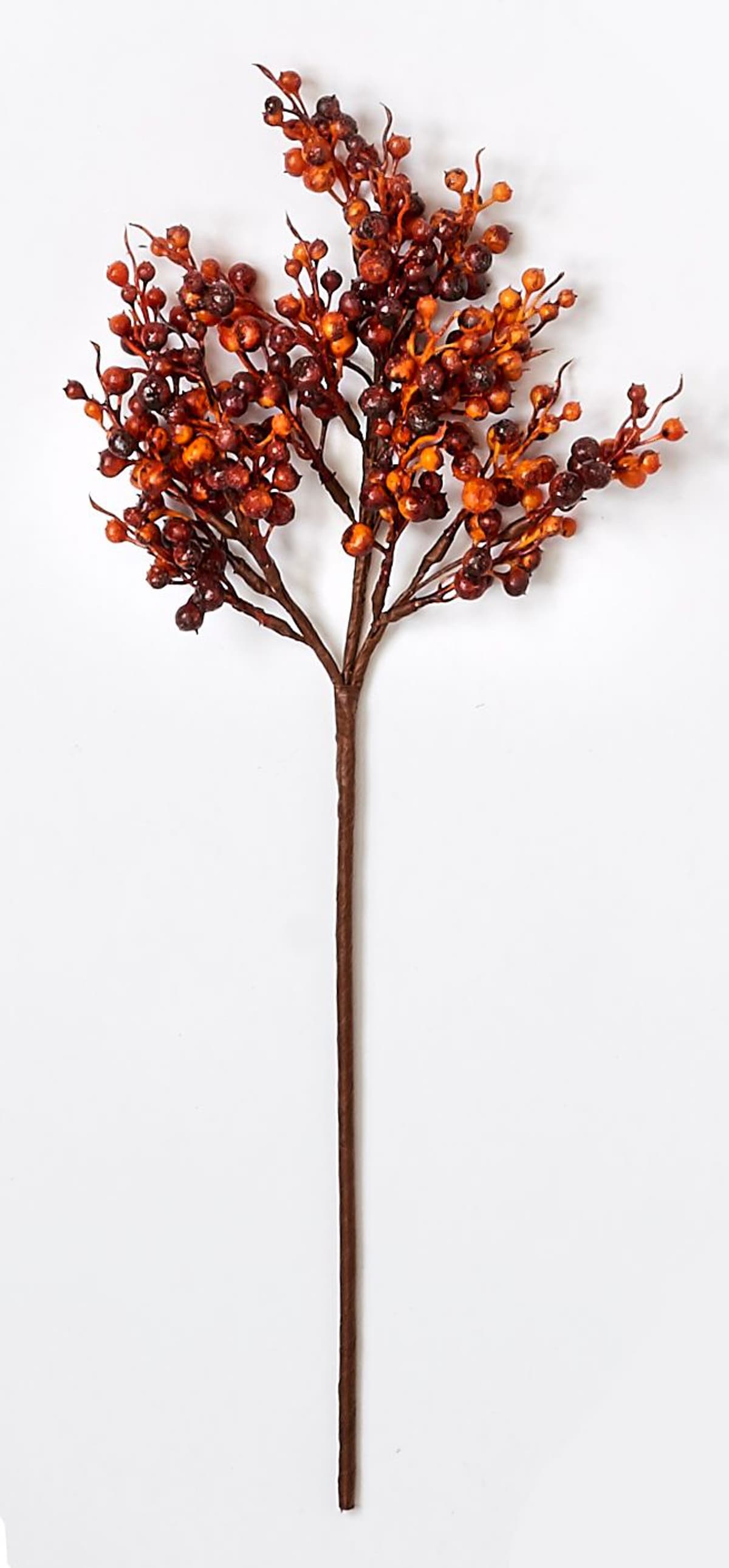 Worth Imports 7619FA 3-Pack Orange Leaf Spray Christmas Tree Pick