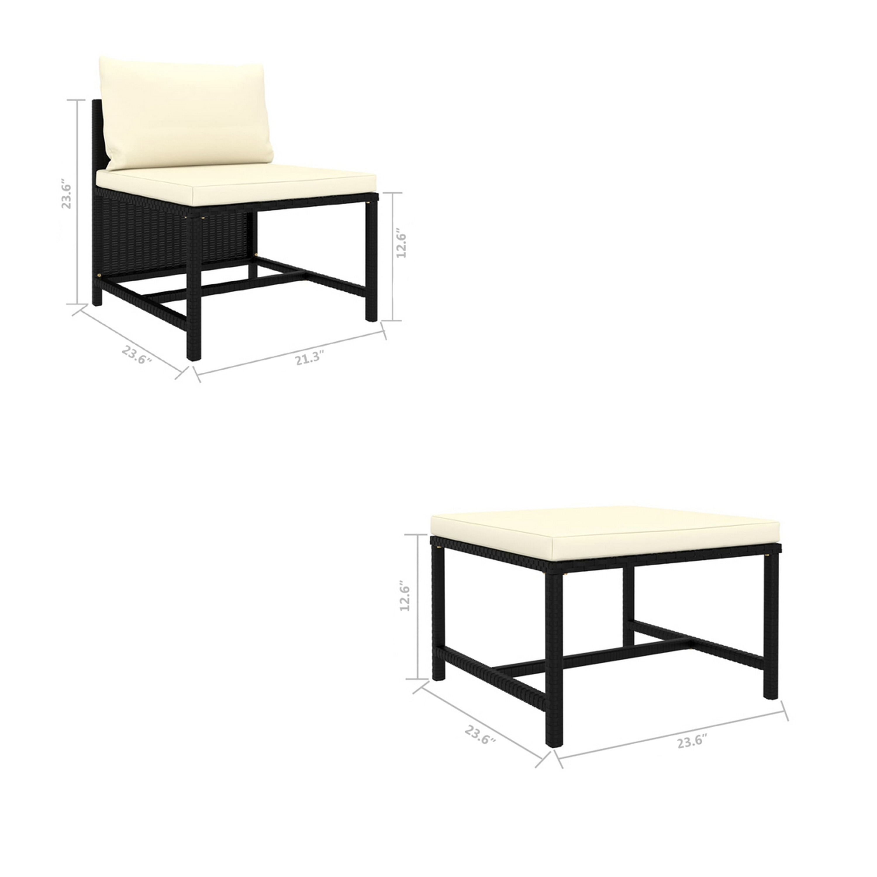 Benzara BM325944 Patio-Conversation-Sets - View #5