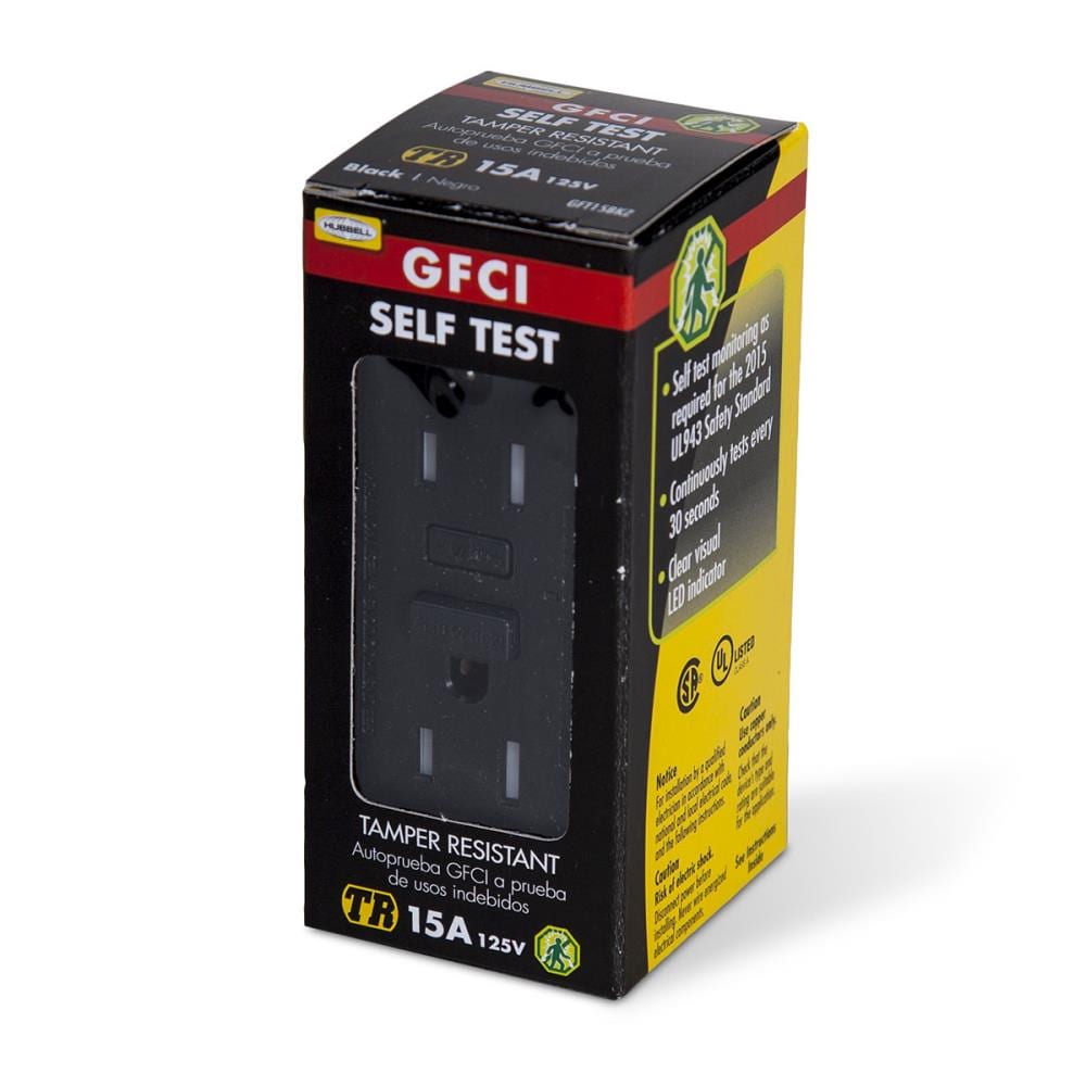 Hubbell GFT15BKZ receptacles - View #4