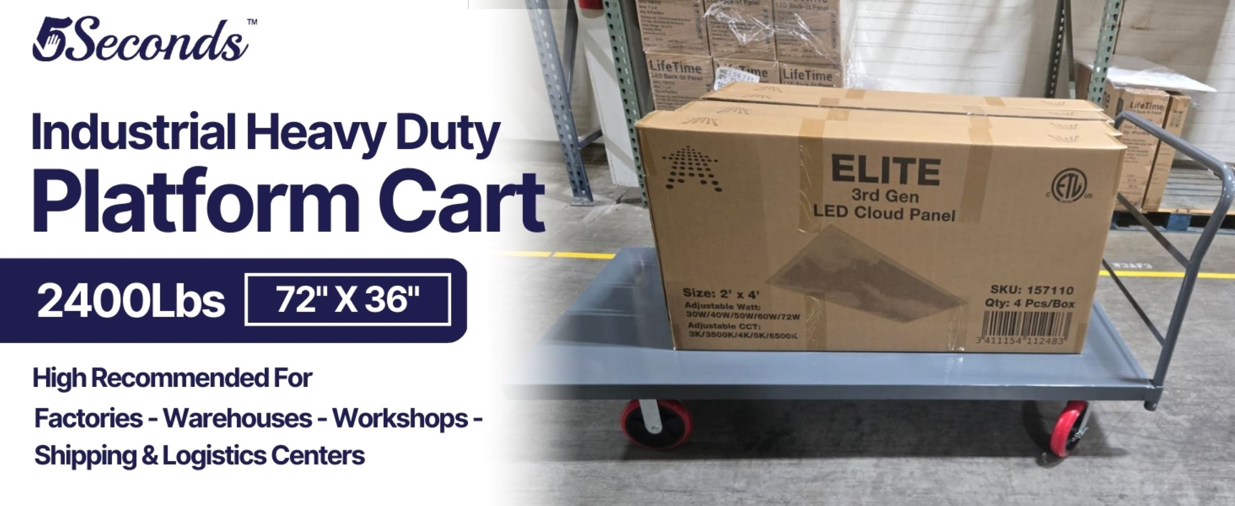 5Seconds 555026-1 Hand-Truck-Dollies - View #3