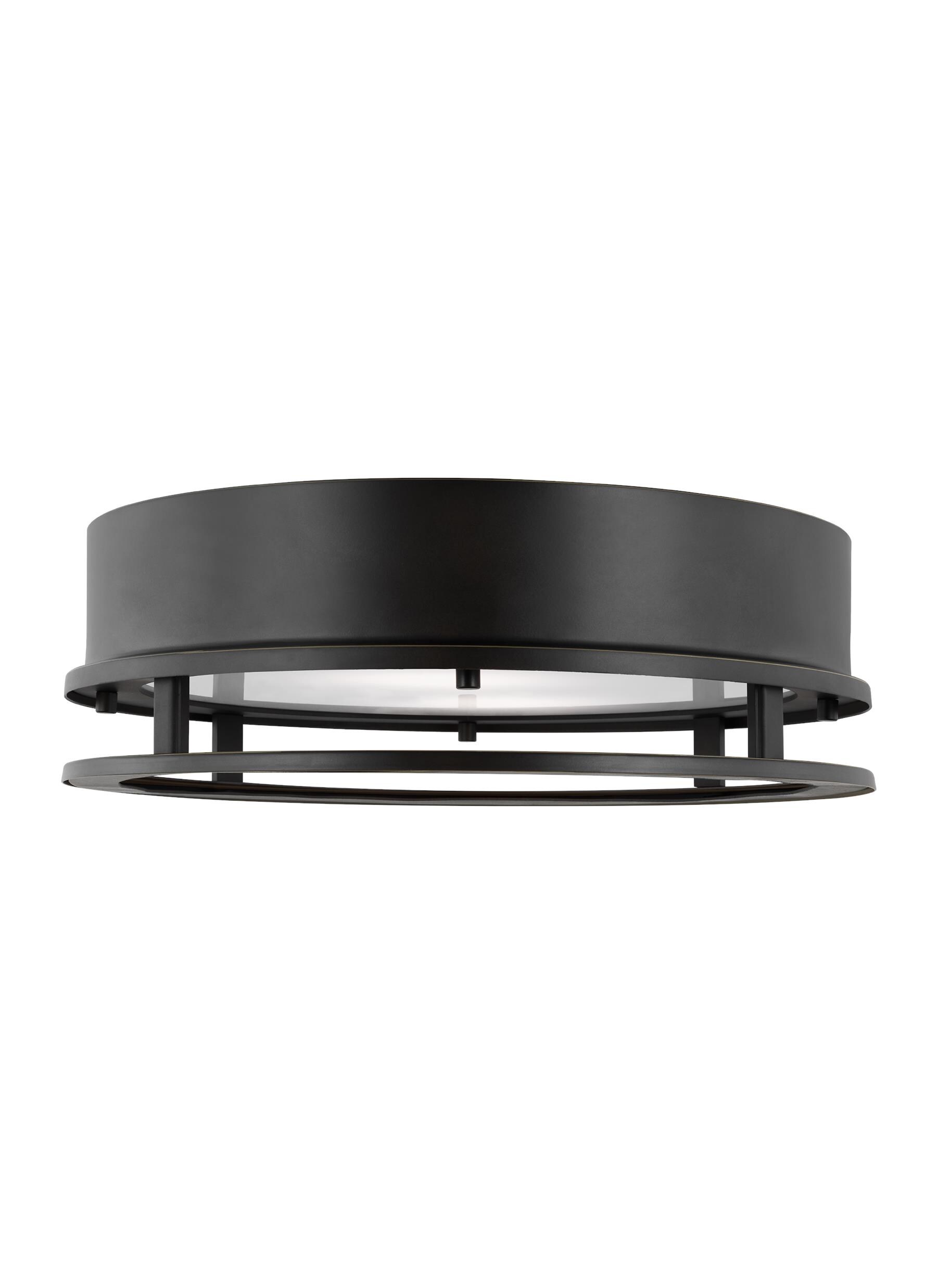 Generation Lighting Union 2-Light 4.5-in H Antique Bronze