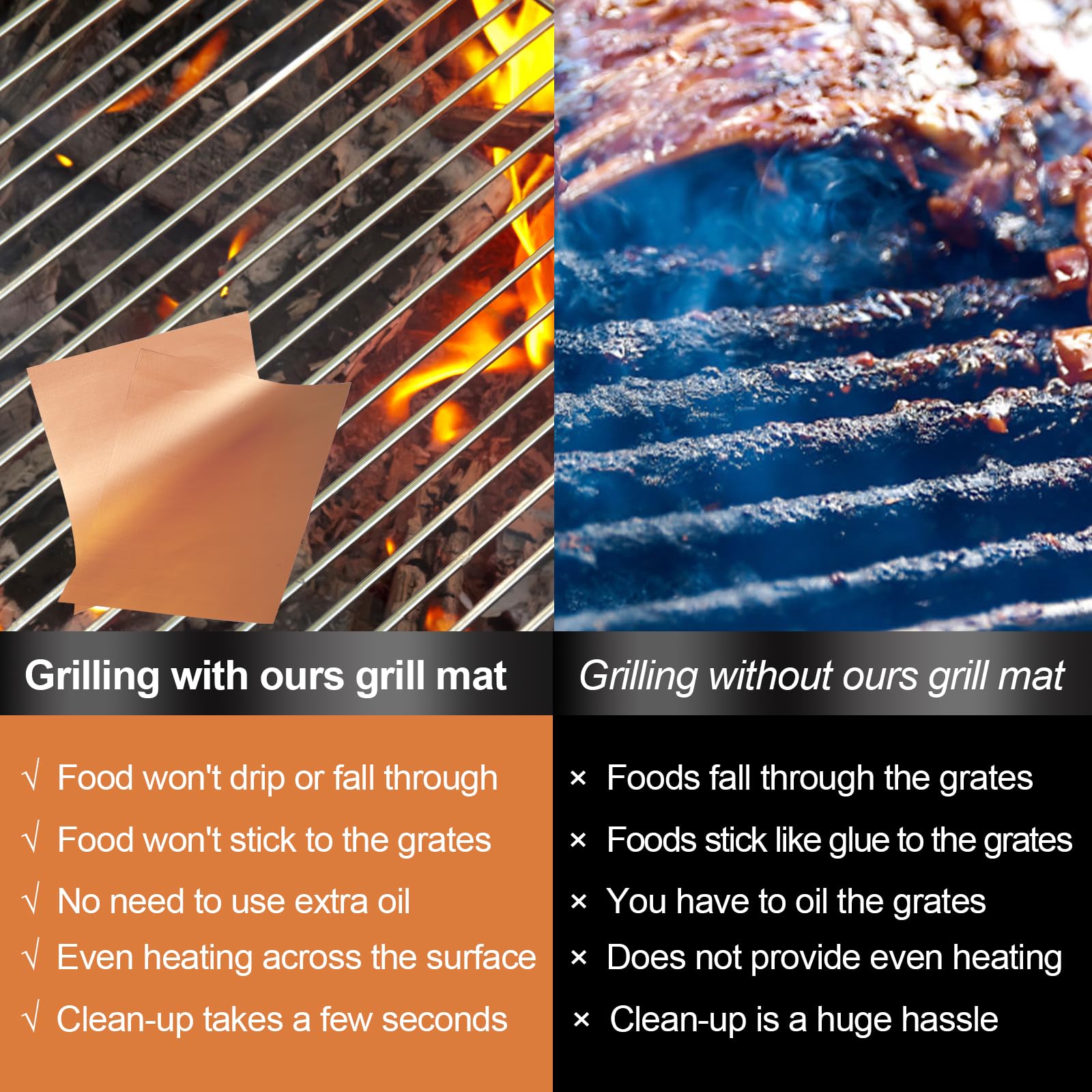 Angel Sar L2MJA410GM12 Grill-Mats - View #4