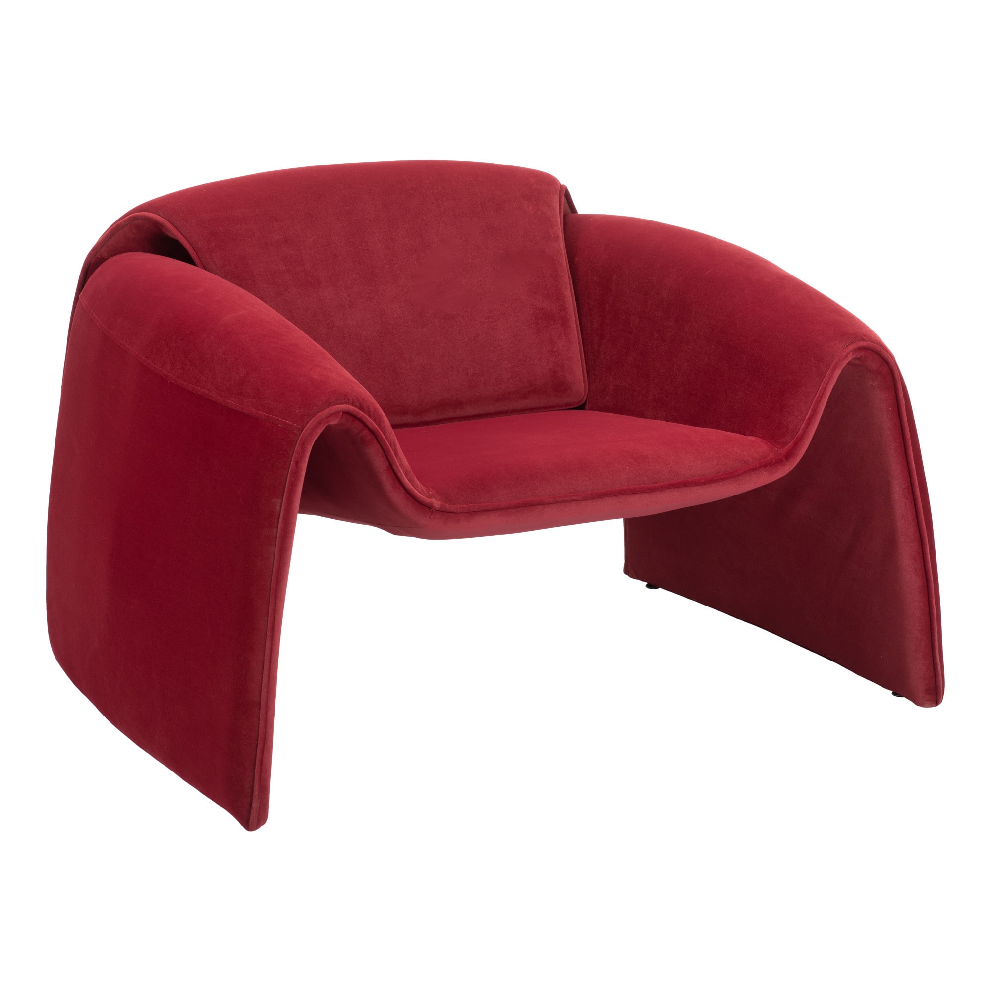 ZUO 110026 Modern Red Accent Chair