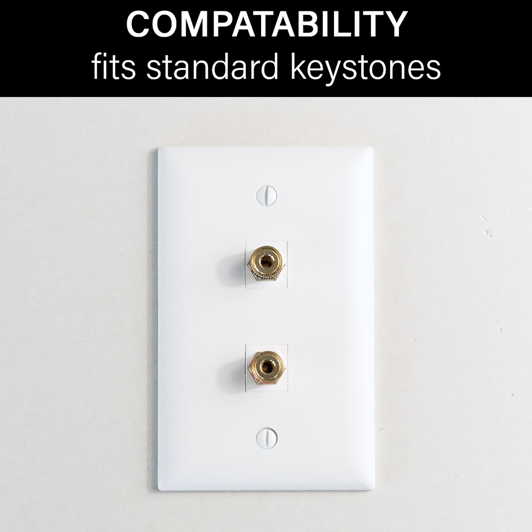 Legrand F3457-WH-V1 Audio-Video-Wall-Jacks - View #2