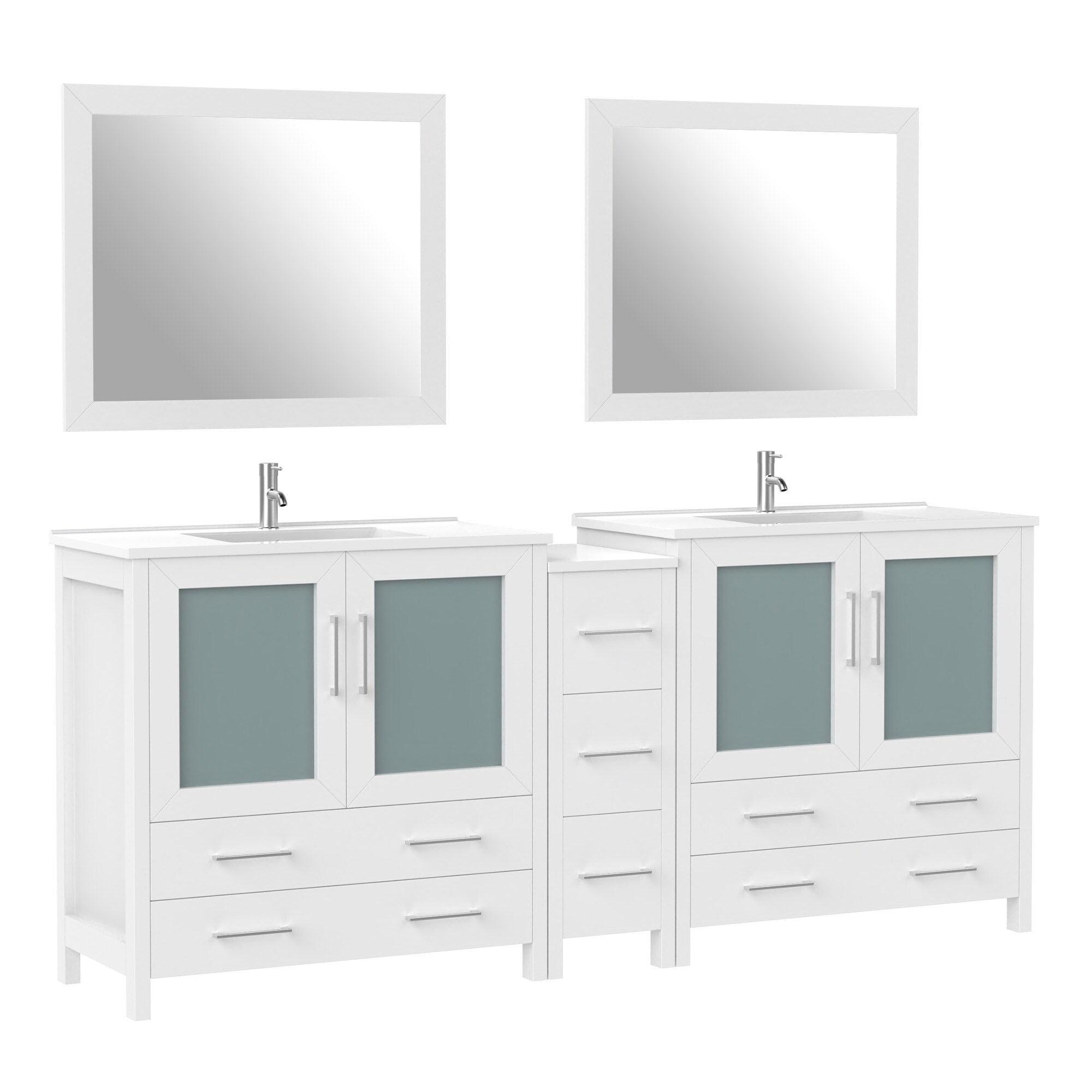 Vanity Art VA3036-84W Bath-Vanity-Combo - View #5