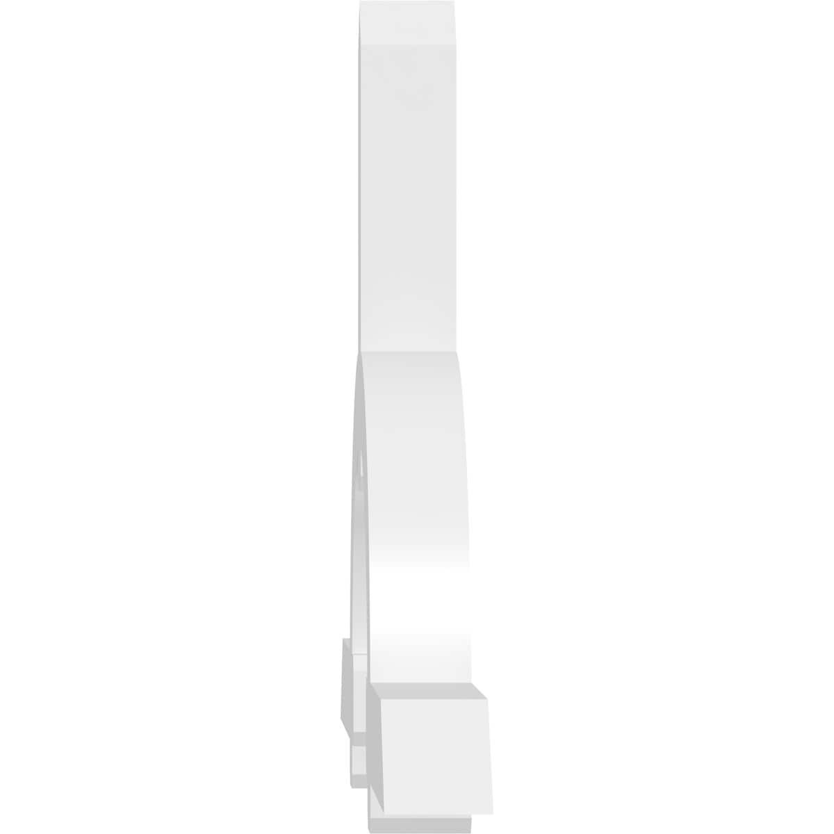 Ekena Millwork GBP096X48X0606ERI00 Exterior-Brackets-Braces - View #3