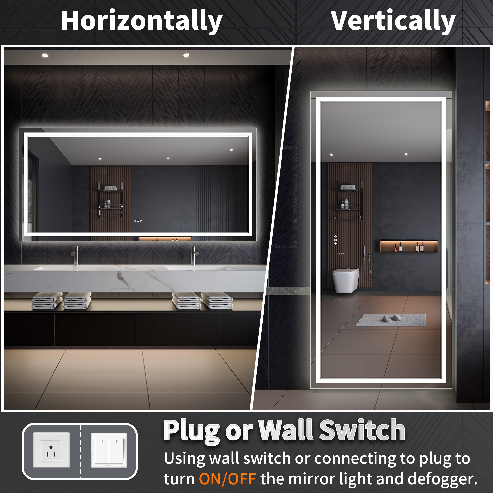 AAZJ JDEX-TFMR2860 Framed-Bath-Mirrors - View #18