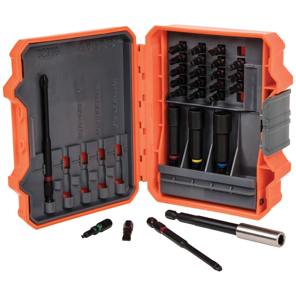 Klein Tools 32799 Pro Impact Power Bit Set, 26-Piece