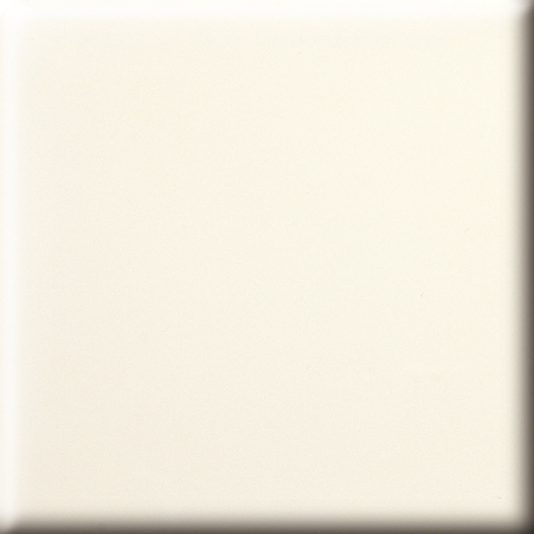 American Olean Bright White Ceramic Bullnose Corner Tile (2-in x 2-in)