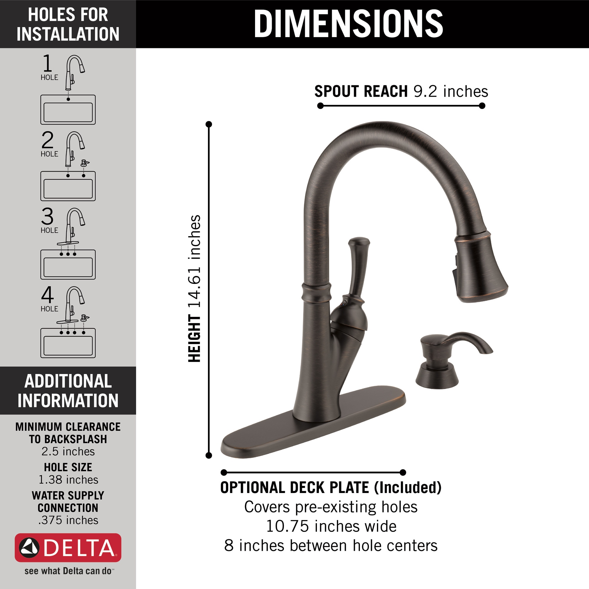 Delta 19949Z-RBSD-DST Kitchen-Faucets - View #4