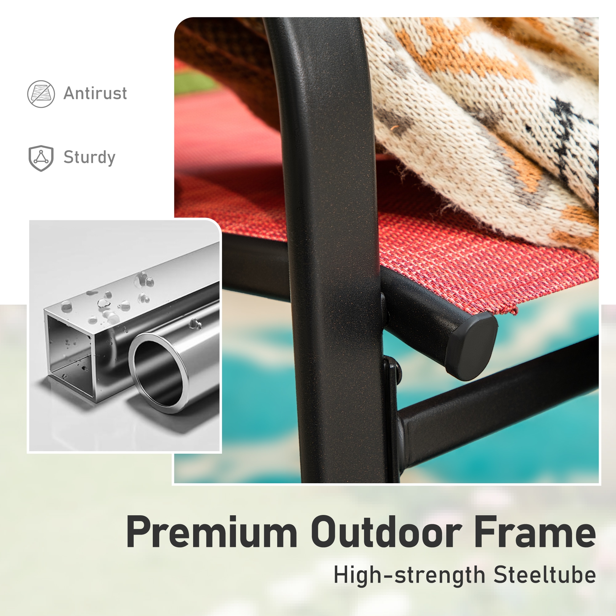 Sunshine Valley E02GF154-R Patio-Chairs - View #5