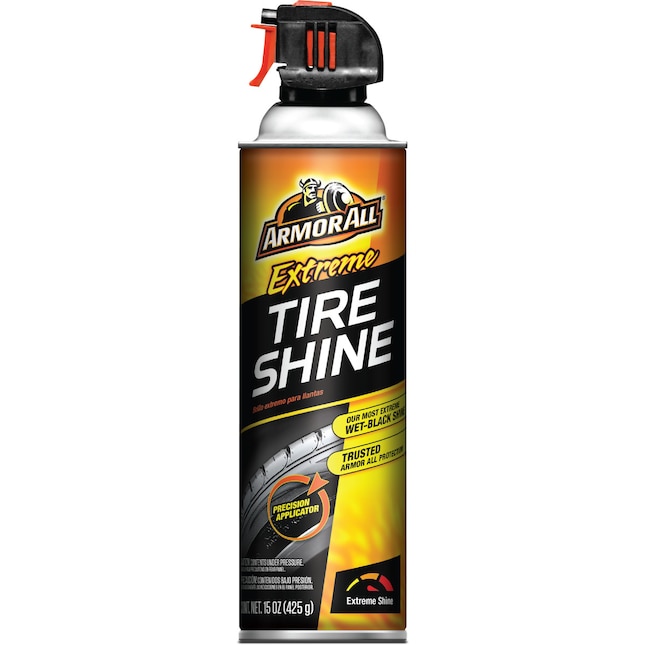 Armor All Extreme Tire Shine Aerosol 15-oz Car Exterior Wash in the Car  Exterior Cleaners department at