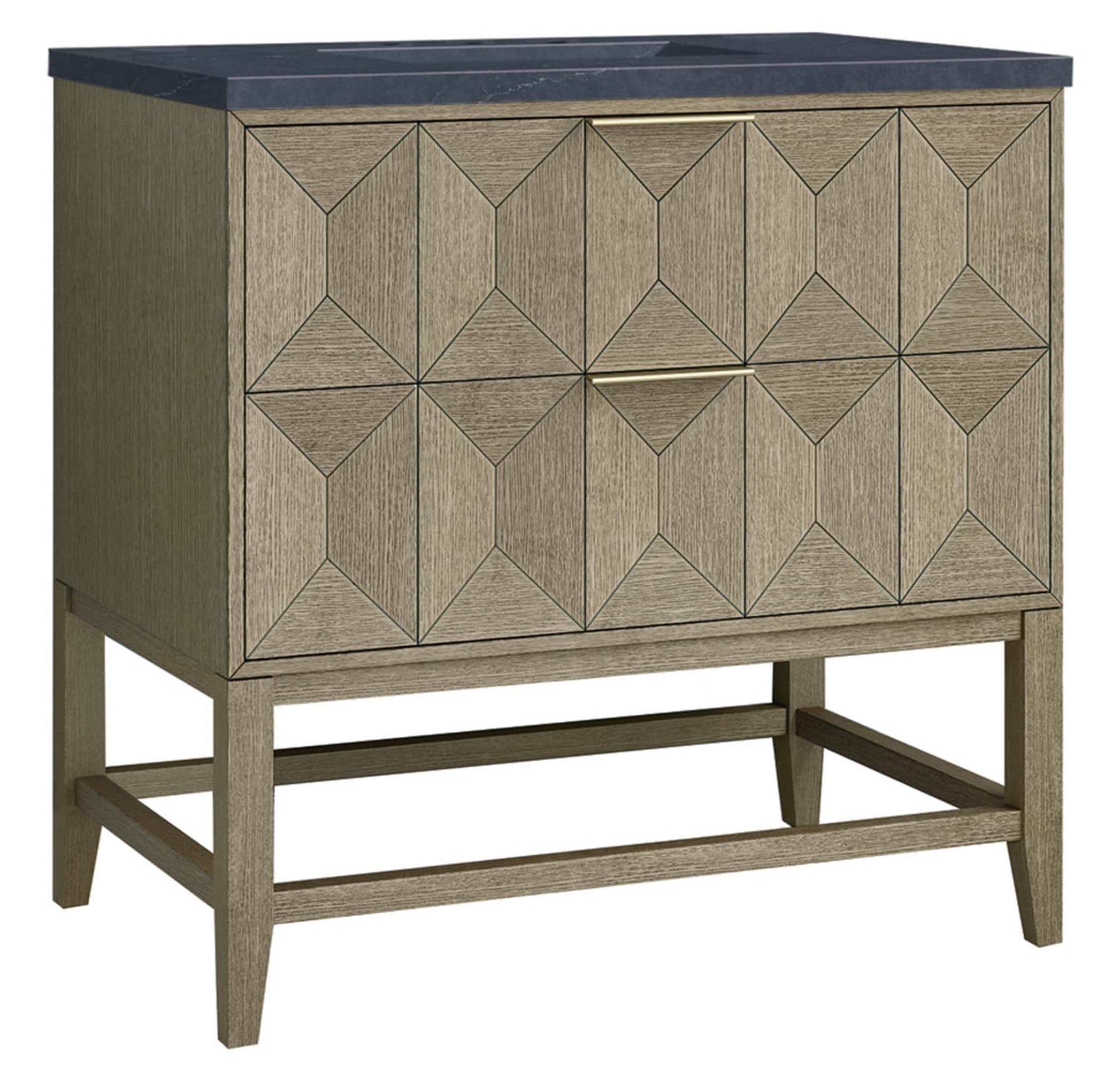James Martin Vanities D100-V36-PBO-3CSP Bath-Vanity-Combo - View #6