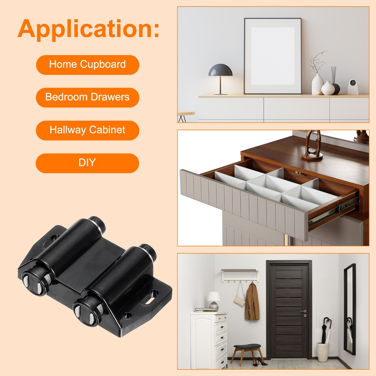 Unique Bargains S25093001UX9560 Cabinet-Hardware-Acessories - View #6