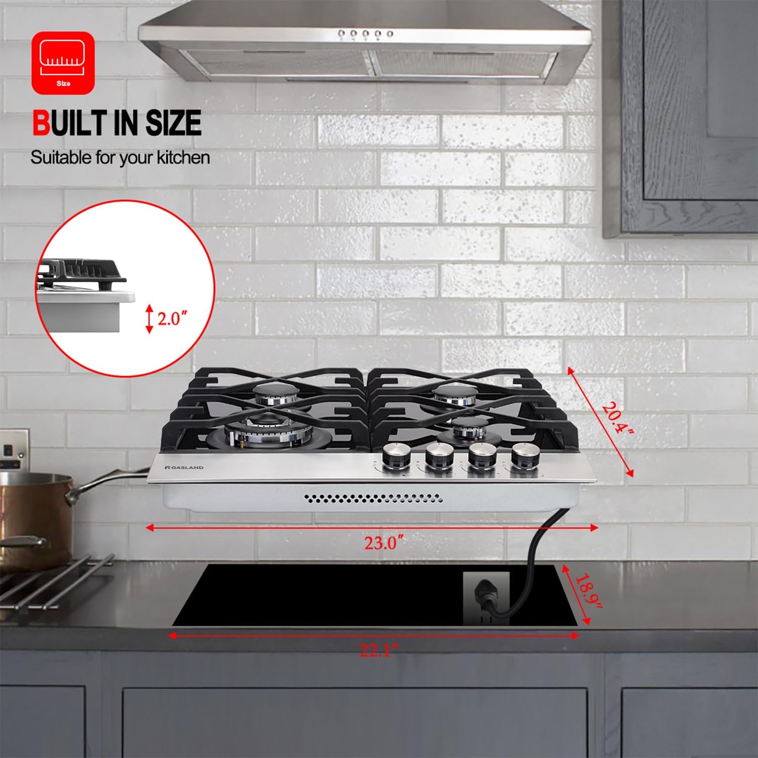 GASLAND GH60BF Gas-Cktp - View #5