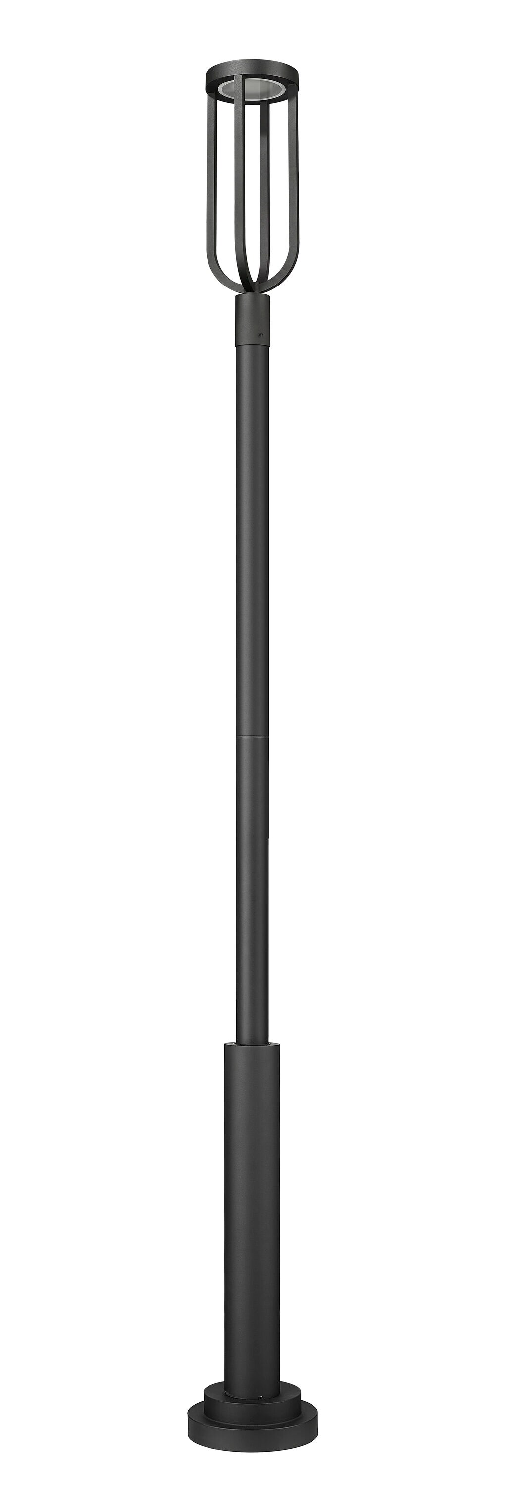 Z-Lite 5005PHB-5010P-BK-LED Complete-Post-Lights - View #7