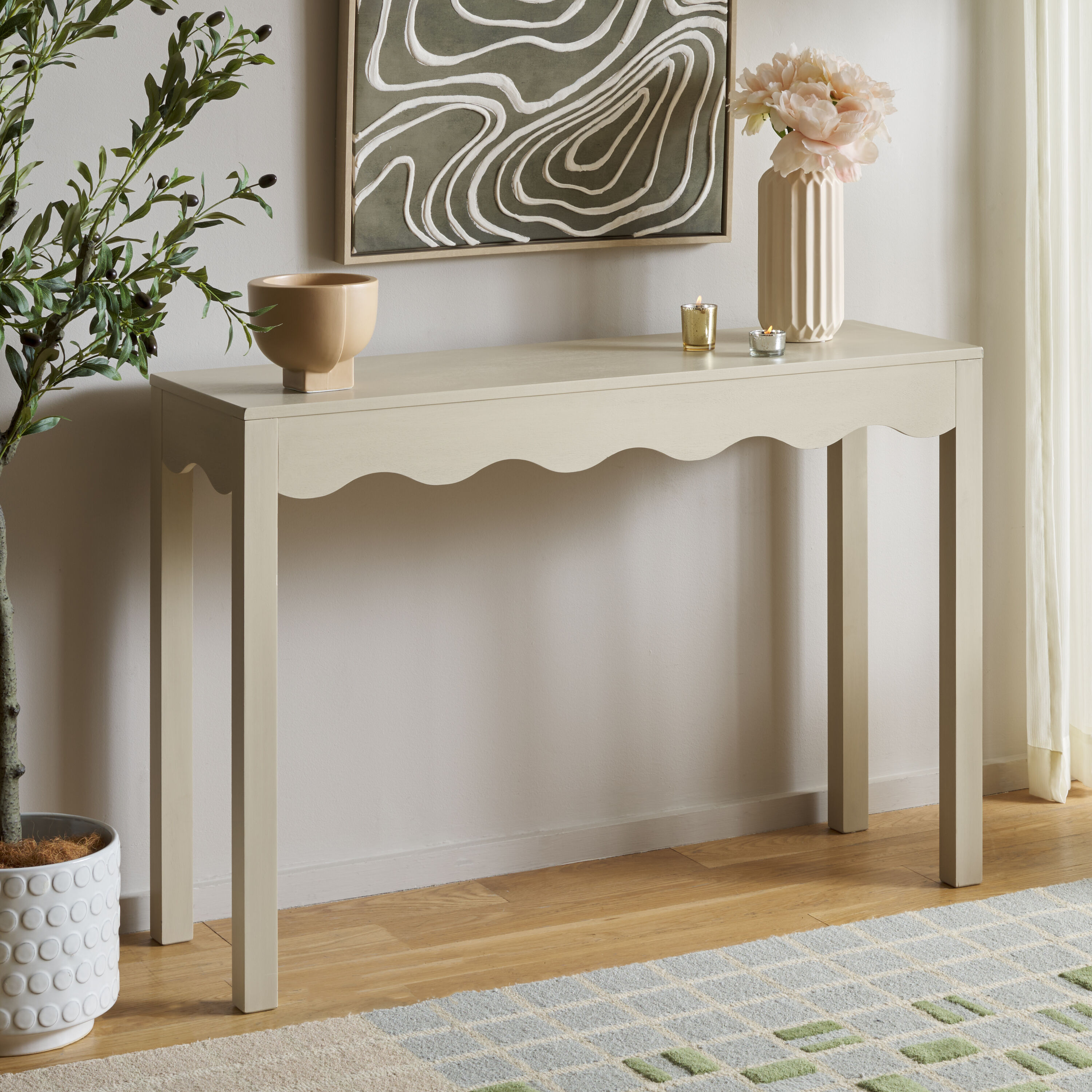  Lilith Wave 43 in H Console/Sand