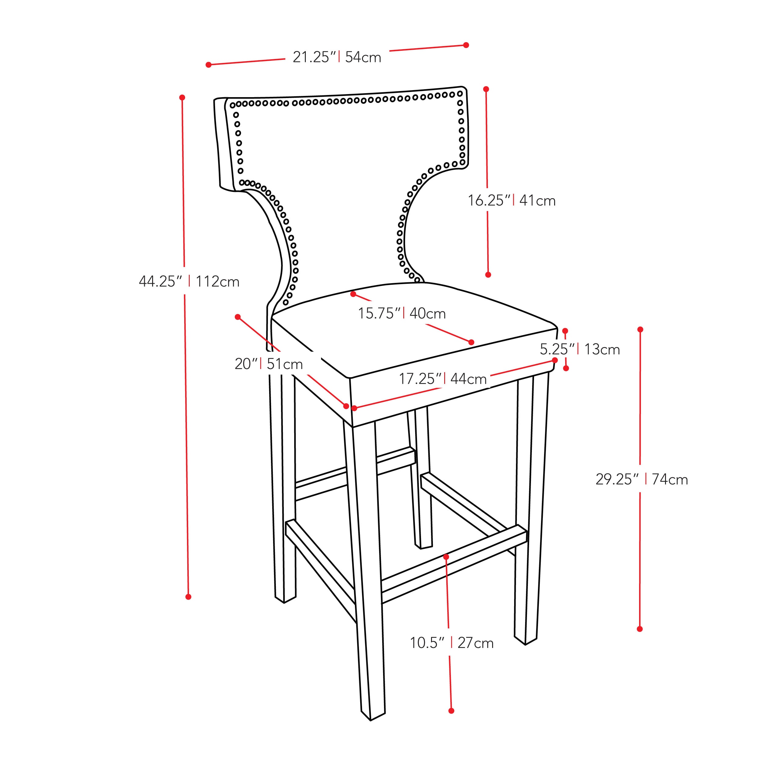CorLiving DAD-819-B stools - View #4